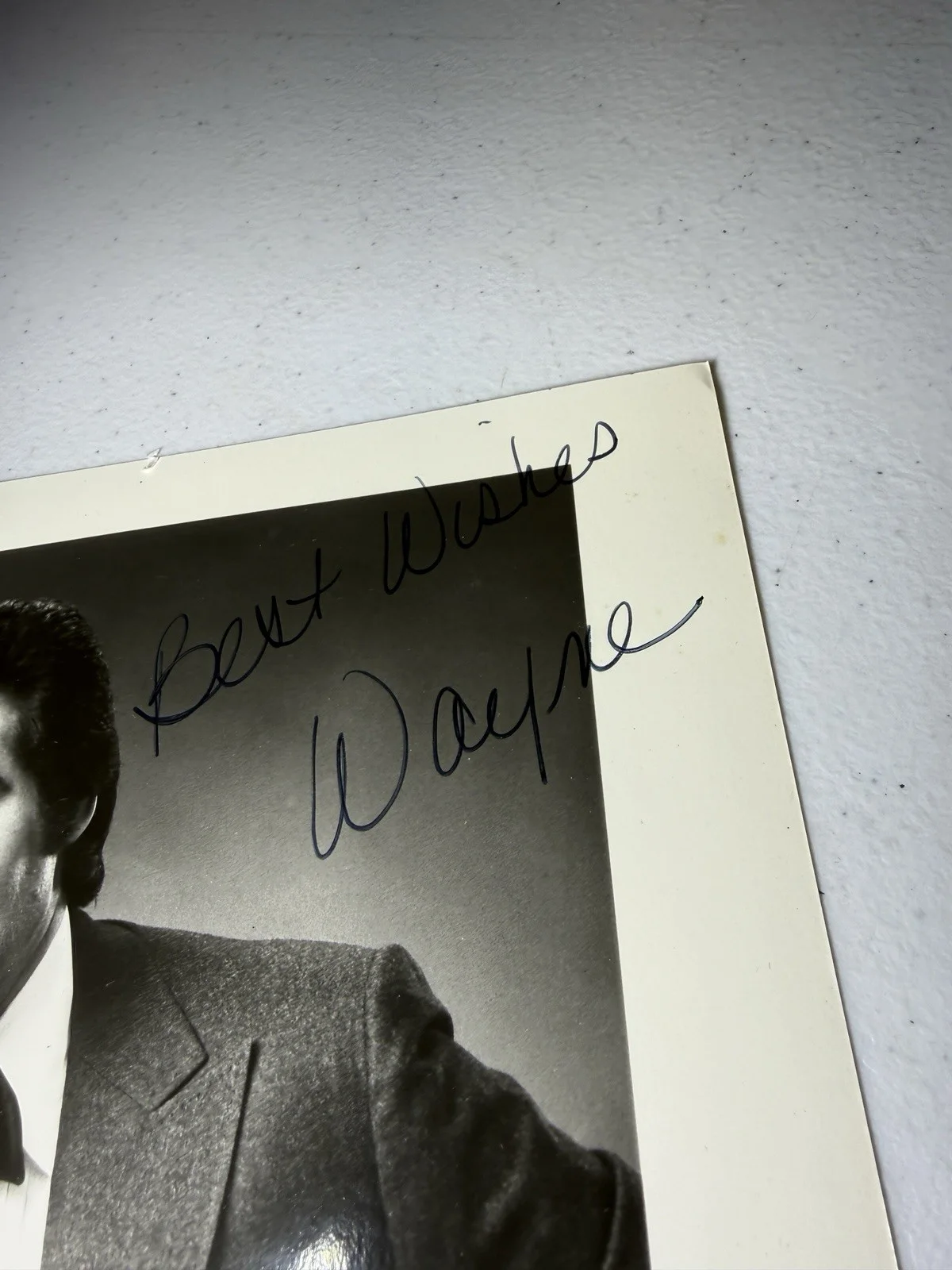 Wayne Newton Autographed 8 X 10 Portrait Signed Photo Glossy Kodak Paper Vegas, изображение 2