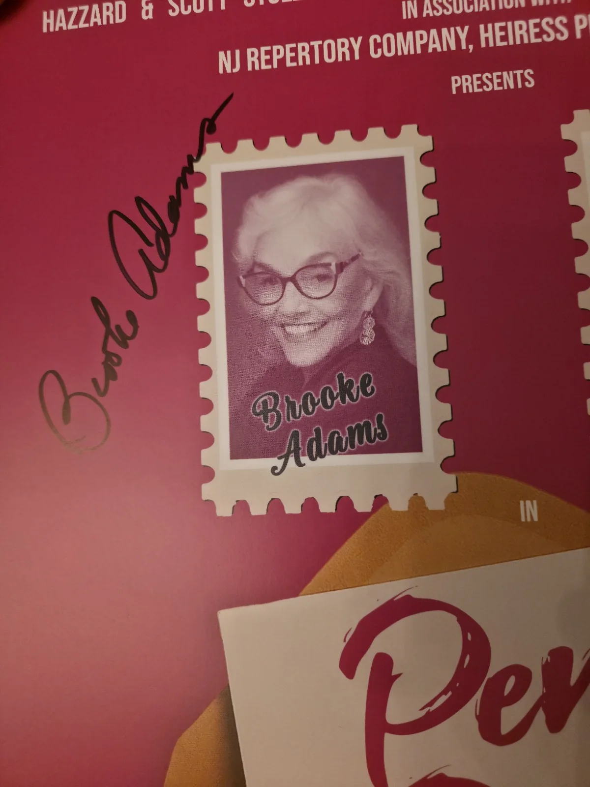 Pen Pals Broadway Poster Autographed Brooke Adams & Marilu Henner & Tote, изображение 4