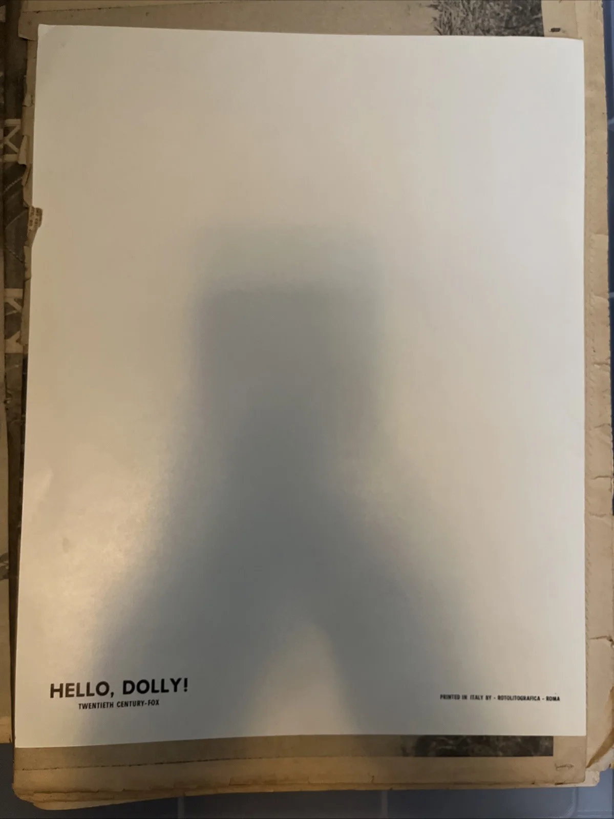 HELLO DOLLY - LOUIS ARMSTRONG VTG 11 X 14 HI-DEF ITALIAN ORIGINAL LUXE PHOTO, изображение 2