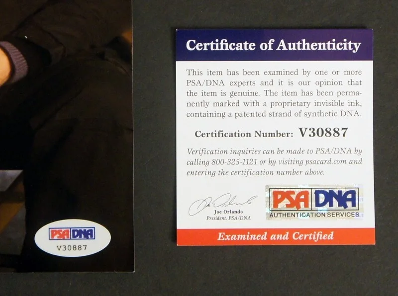 Tom Cruise, Steven Spielberg — *PSA/DNA* TOM CRUISE & STEVEN SPIELBERG Double-Signed War of the Worlds Photo!, изображение 5