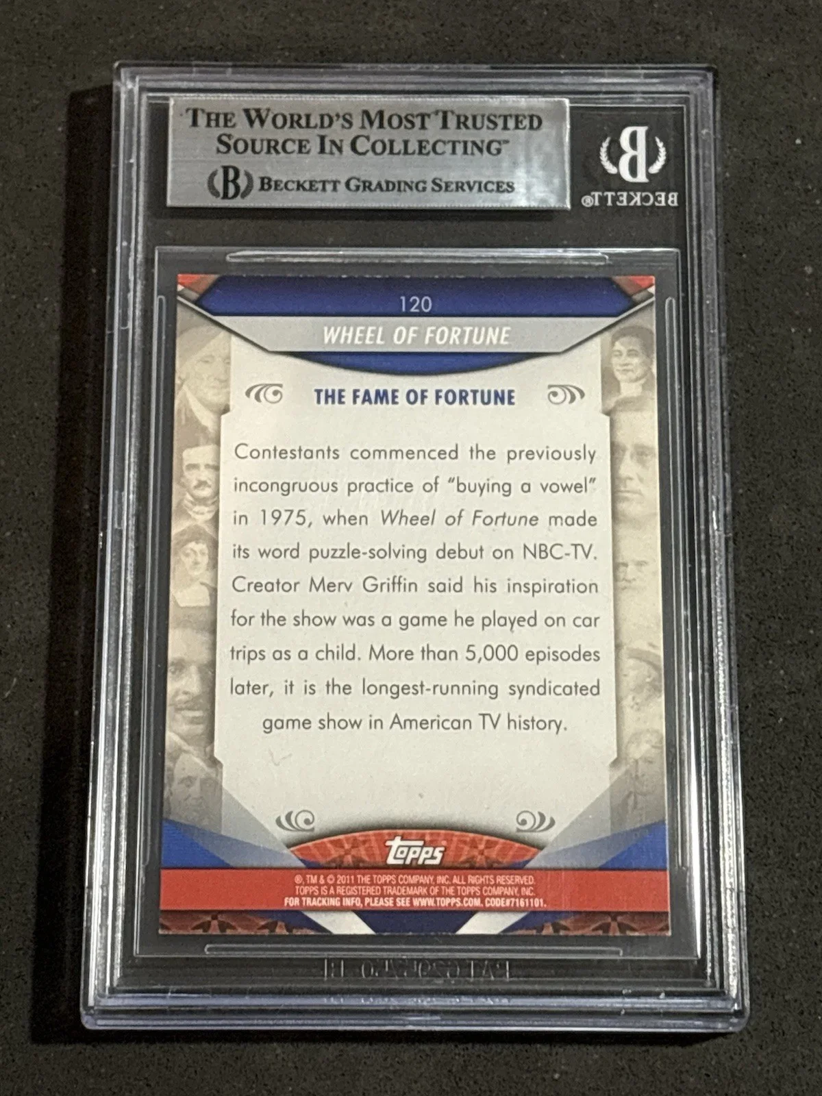 VANNA WHITE 2011 TOPPS AMERICAN PIE SIGNED AUTOGRAPHED CARD BAS AUTHENTIC, image 2