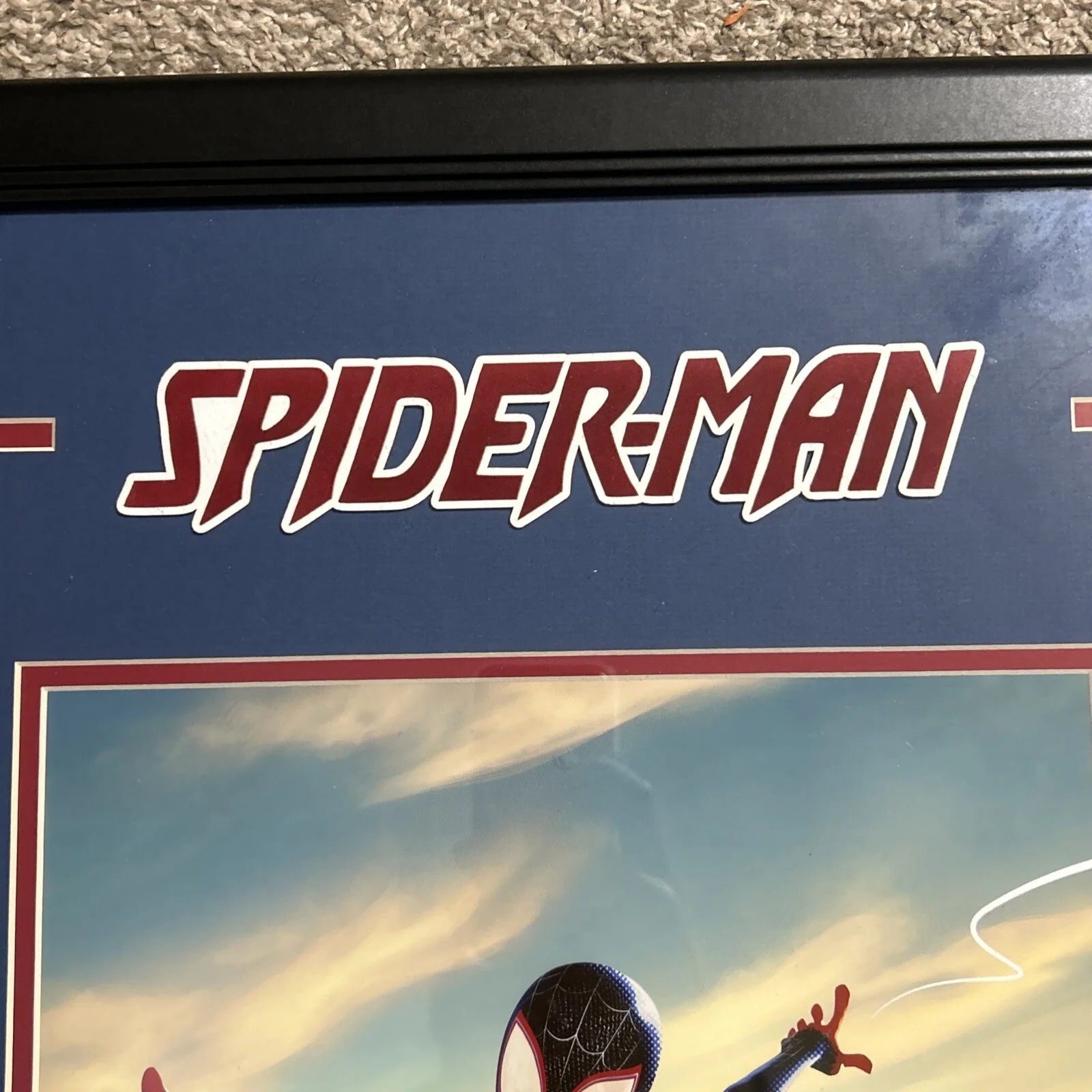 Shameik Moore — Shameik Moore Signed Spider-Man Miles Morales Into The Spider-Verse 11x14 JSA, изображение 3