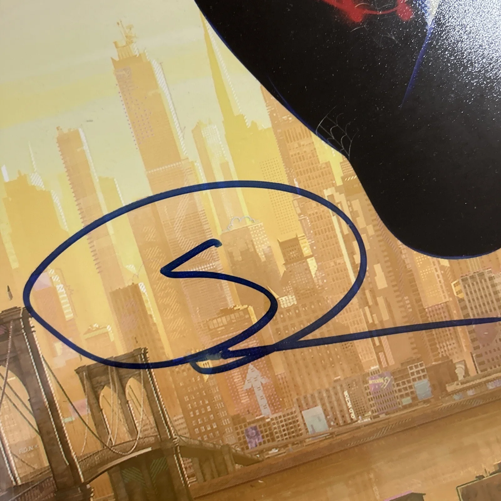 Shameik Moore — Shameik Moore Signed Spider-Man Miles Morales Into The Spider-Verse 11x14 JSA, изображение 4