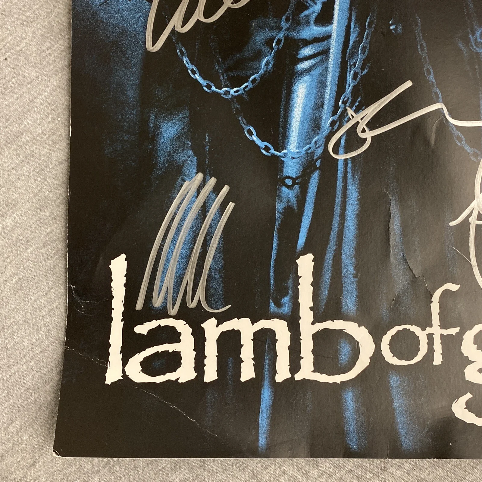 Lamb Of God Autographed Signed Poster 13in x 19in - VIP 2022, изображение 2