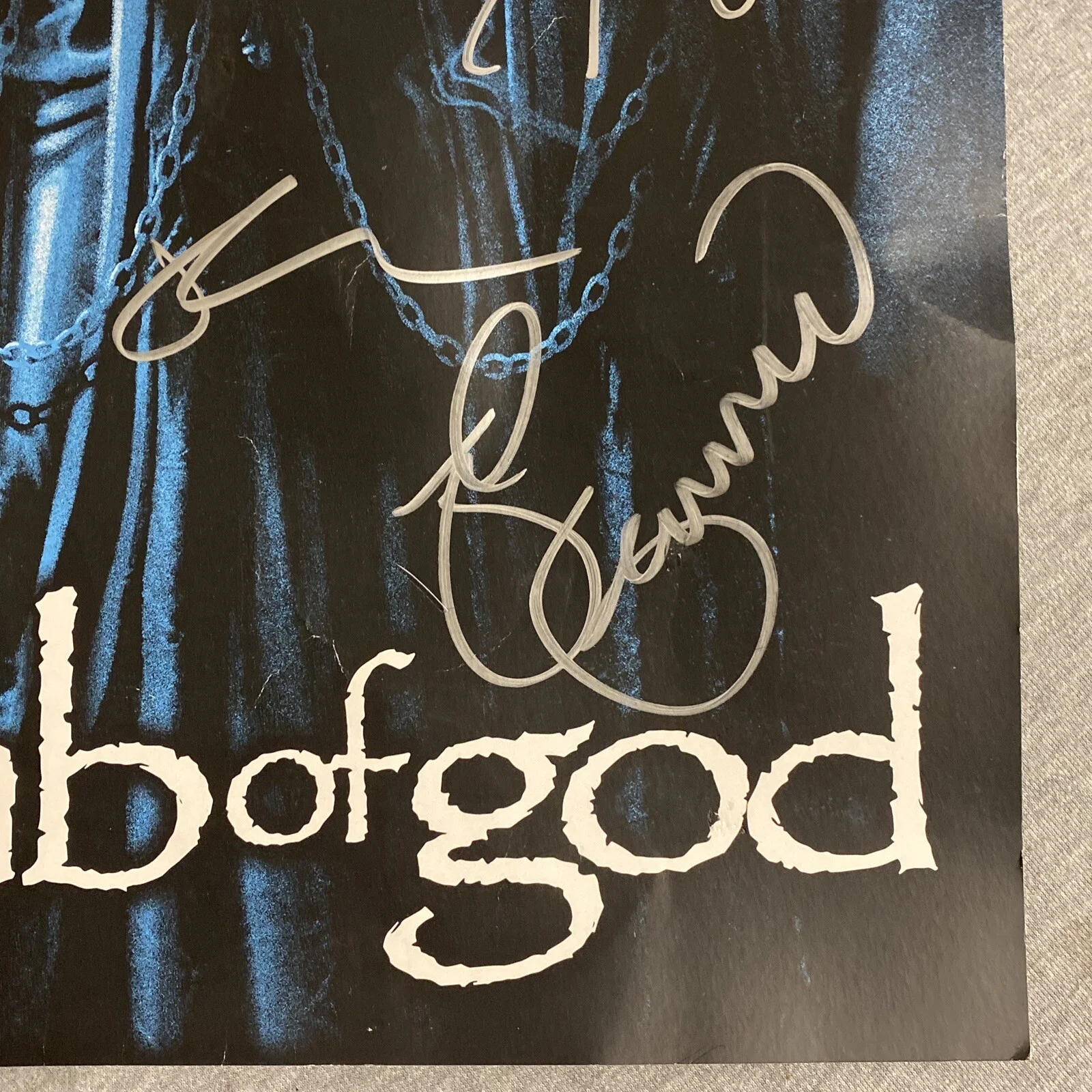 Lamb Of God Autographed Signed Poster 13in x 19in - VIP 2022, изображение 3