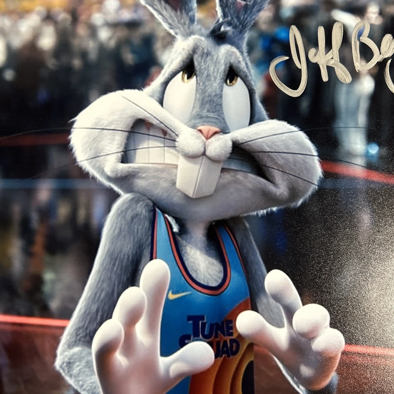Jeff Bergman — Jeff Bergman signed autograph 11x14 Space Jam A New Legacy Bugs Bunny Photo PSA, изображение 2