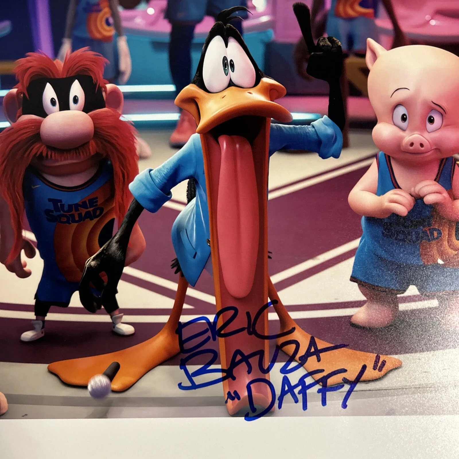 Eric Bauza — Eric Bauza signed autograph auto 11x14 Photo Voice Actor for Daffy Duck PSA, изображение 4