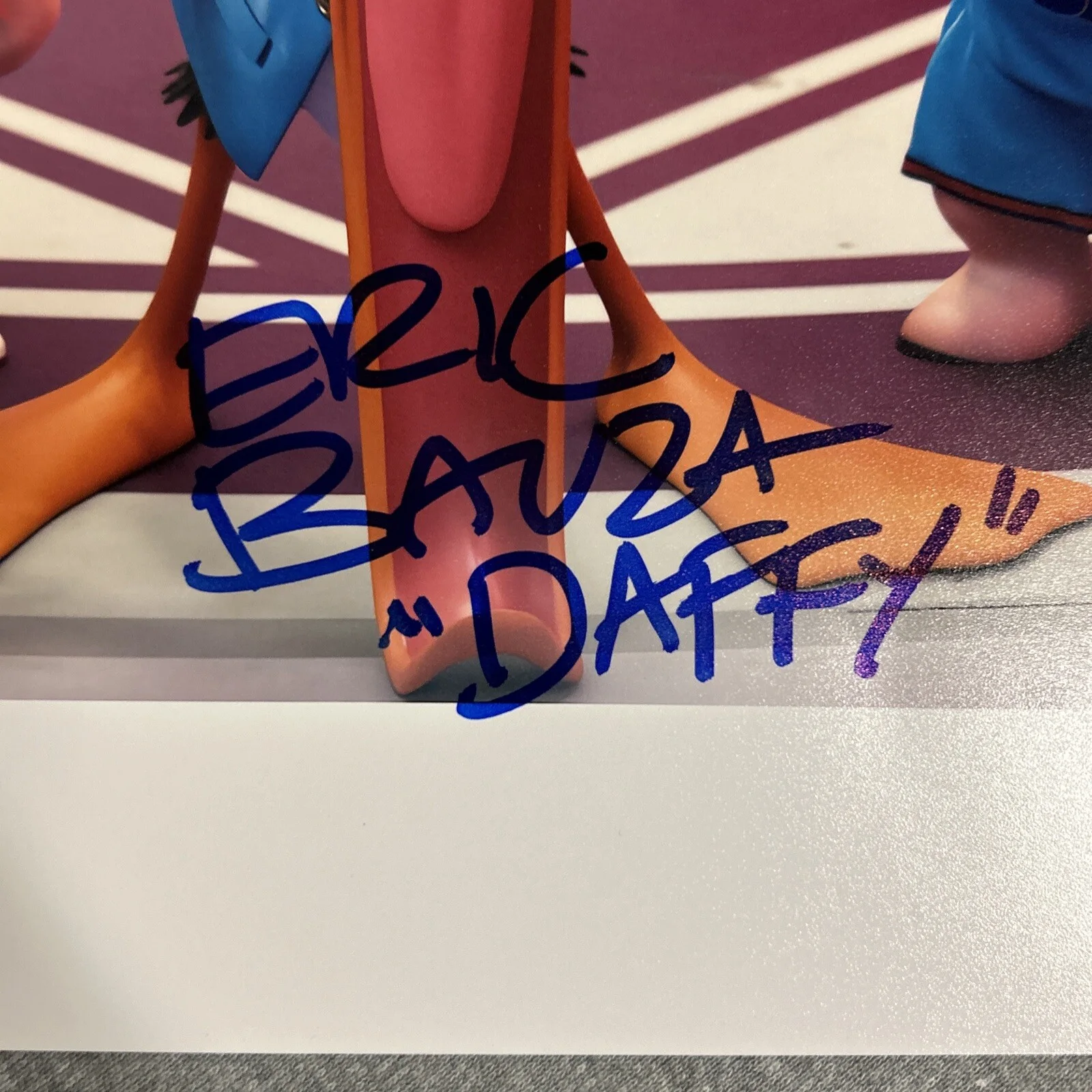 Eric Bauza — Eric Bauza signed autograph auto 11x14 Photo Voice Actor for Daffy Duck PSA, изображение 5