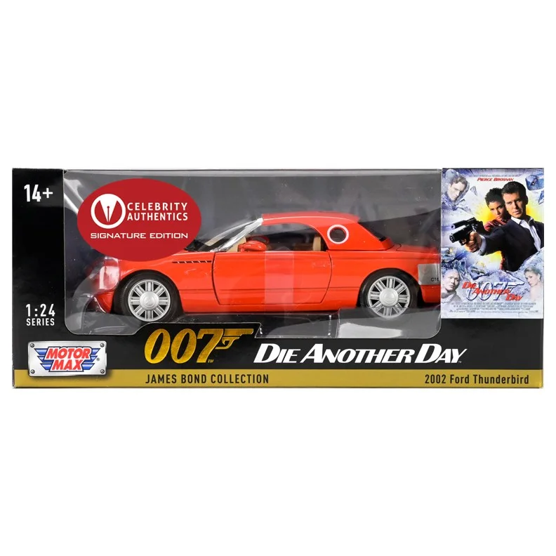 Halle Berry — Halle Berry Autographed Die Another Day James Bond Ford 1/24 Thunderbird DieCast, image 5
