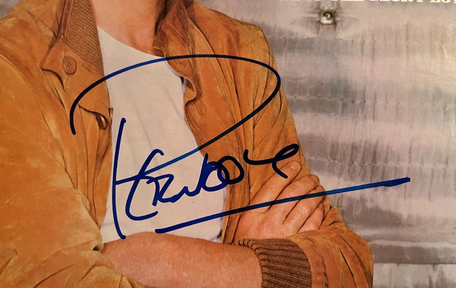 PETER NOONE of HERMAN'S HERMITS fame Signed ONE OF THE GLORY BOYS LP, изображение 2