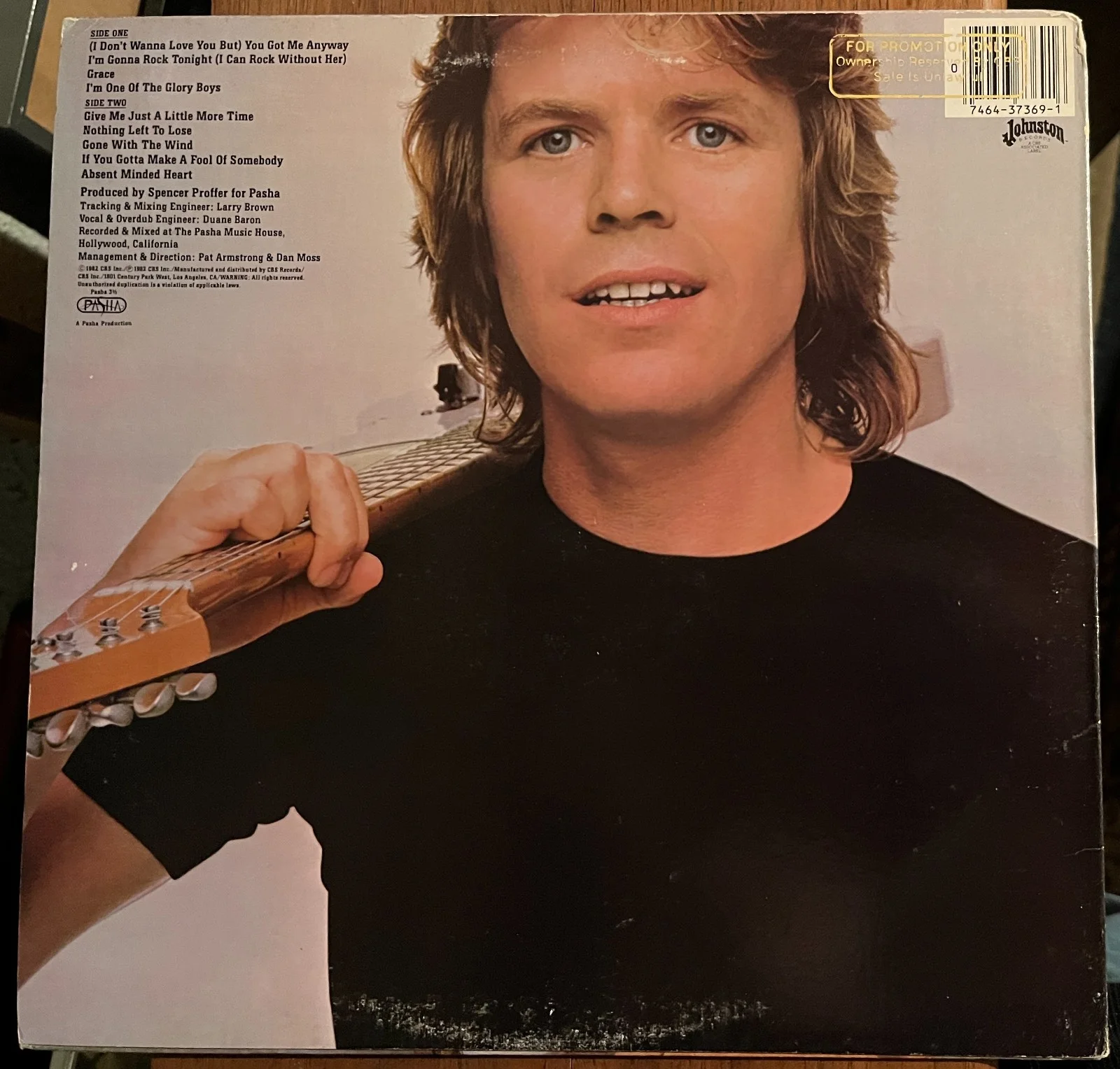 PETER NOONE of HERMAN'S HERMITS fame Signed ONE OF THE GLORY BOYS LP, изображение 3