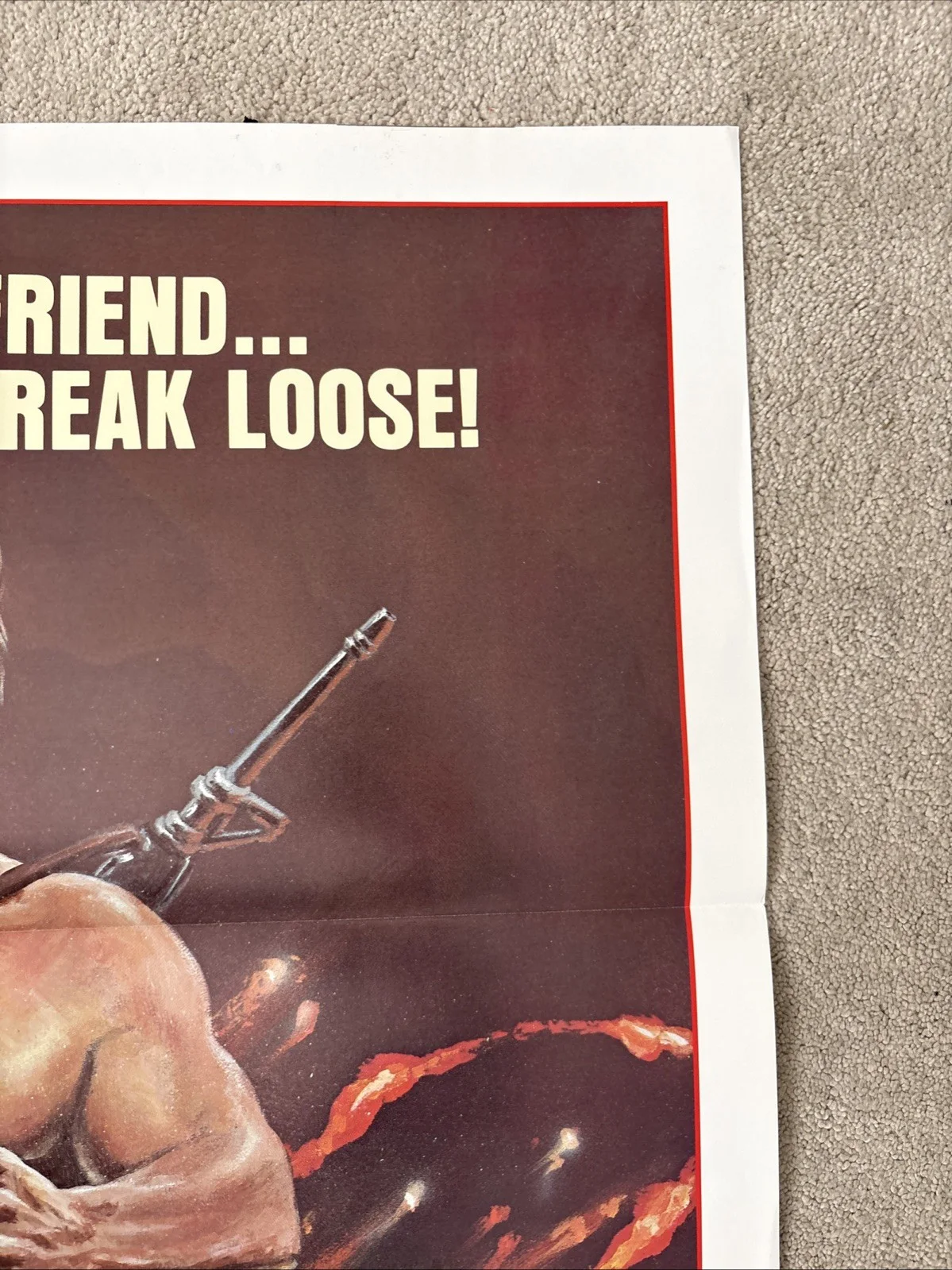Striking Back (1981) Original US One Sheet Movie Poster, image 4