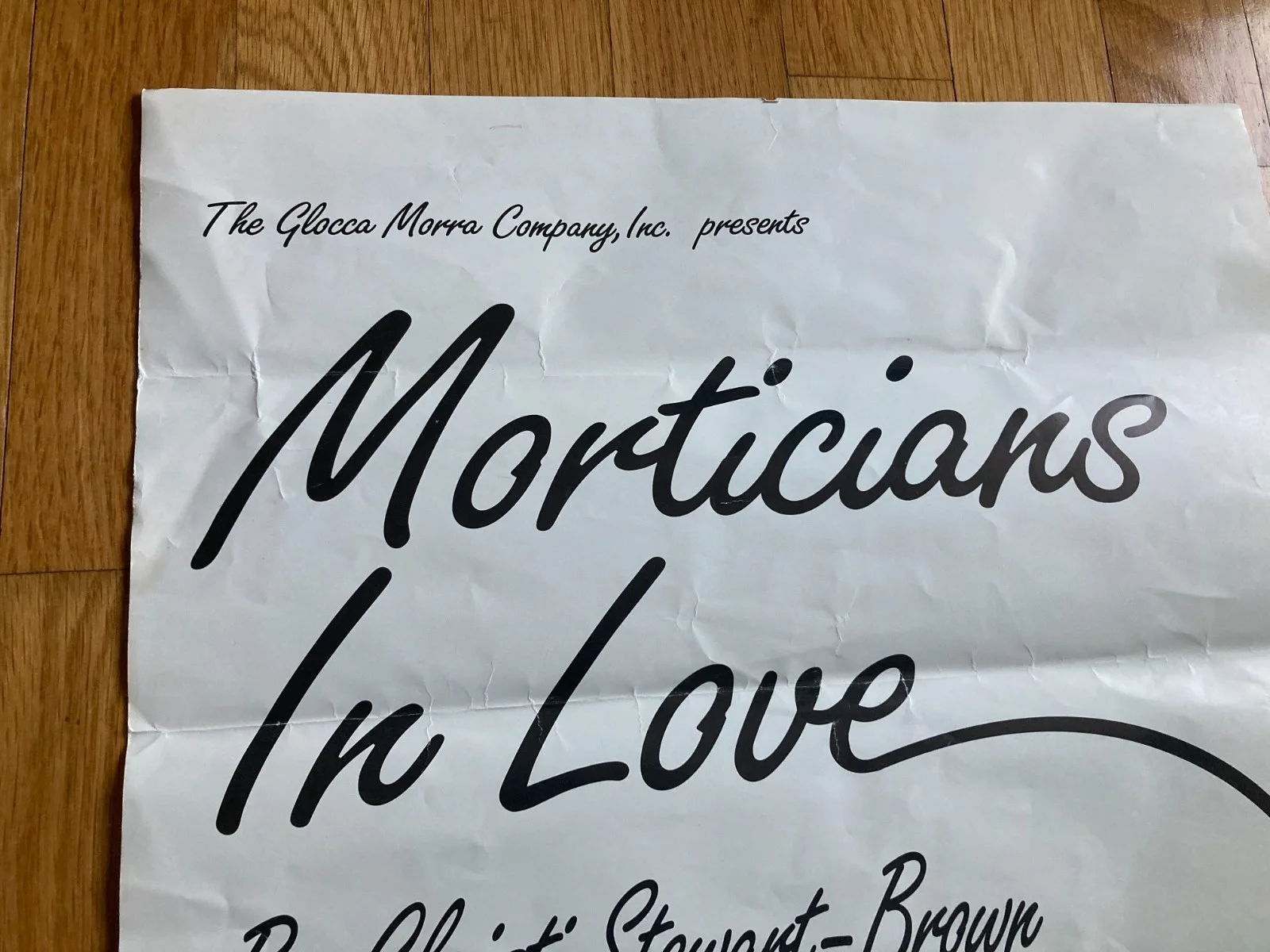 Bernadette Flagler, Warren Keith, Eric Nolan, Carol Monda — Bernadette Flagler Warren Keith Eric Nolan Signed Morticians in Love Poster, изображение 3