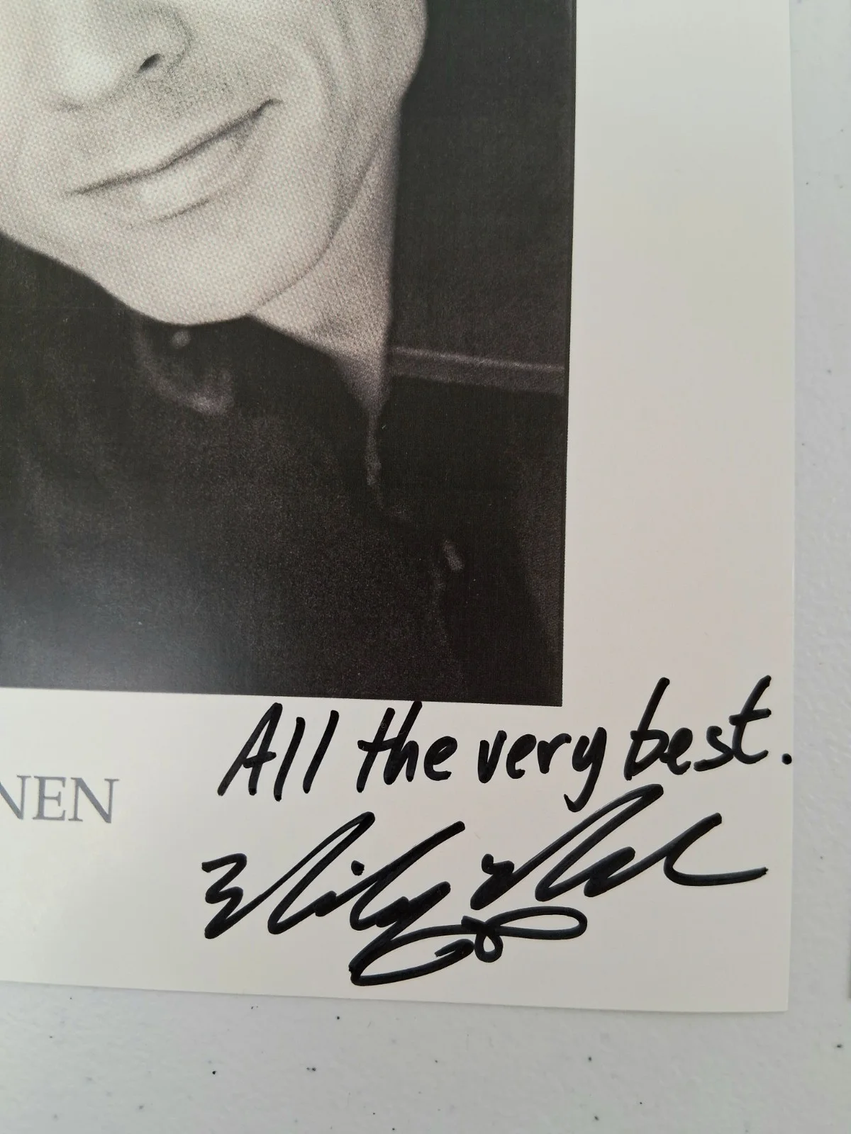 Michael Mahonen — Michael Mahonen Road To Avonlea. Gus Pike. Signed Photo. Sandstorm. Original., image 3