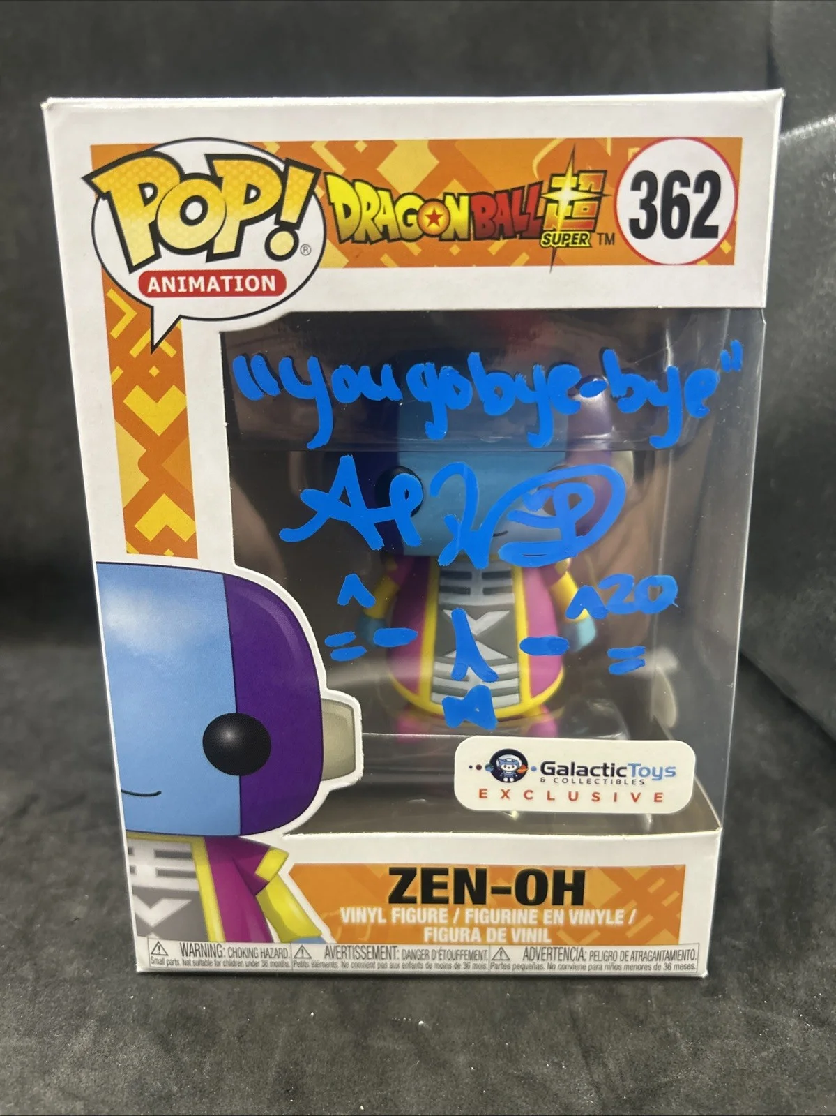 Sarah Wiedenheft — DRAGON BALL Z • SIGNED SARAH WIEDENHEFT • ZEN-OH • GALACTIC TOYS EXCLUSIVE • JSA, изображение 2