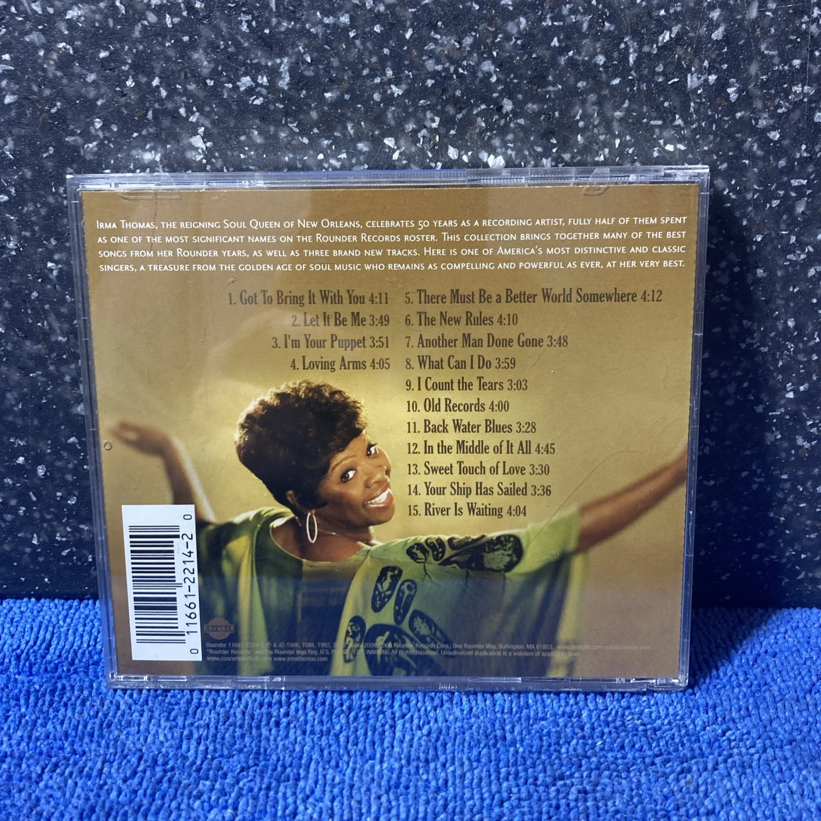 Irma Thomas Signed CD Soul Queen Of New Orleans, image 3