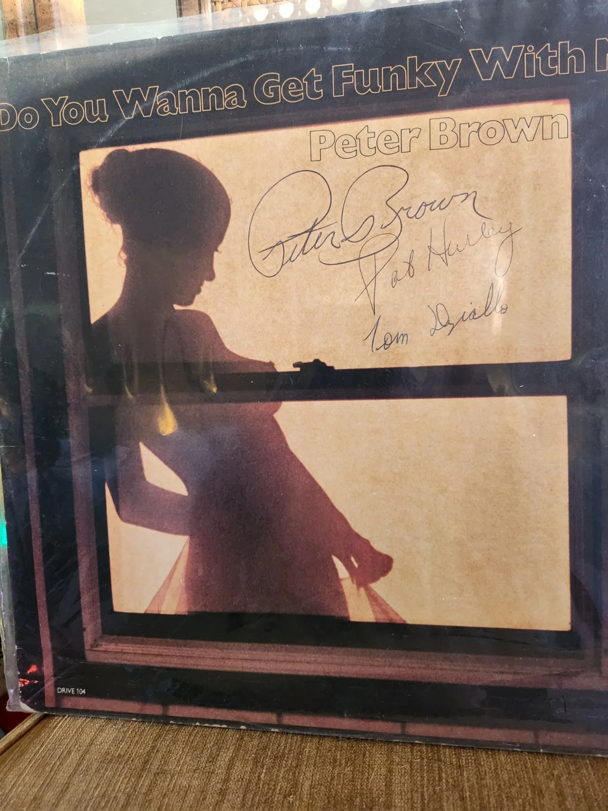 DO YOU WANT TO GET FUNKY WITH ME LP SIGNED, image 2