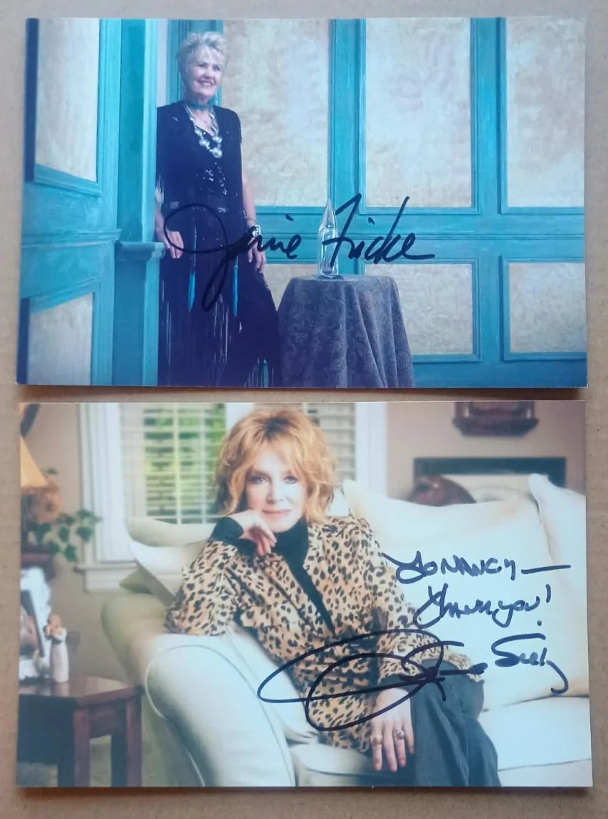 ESTATE SALE: Hand-Signed Autographed Lot LEANN RIMES/JEANNIE SEELY/RICKY SKAGGS+, изображение 4