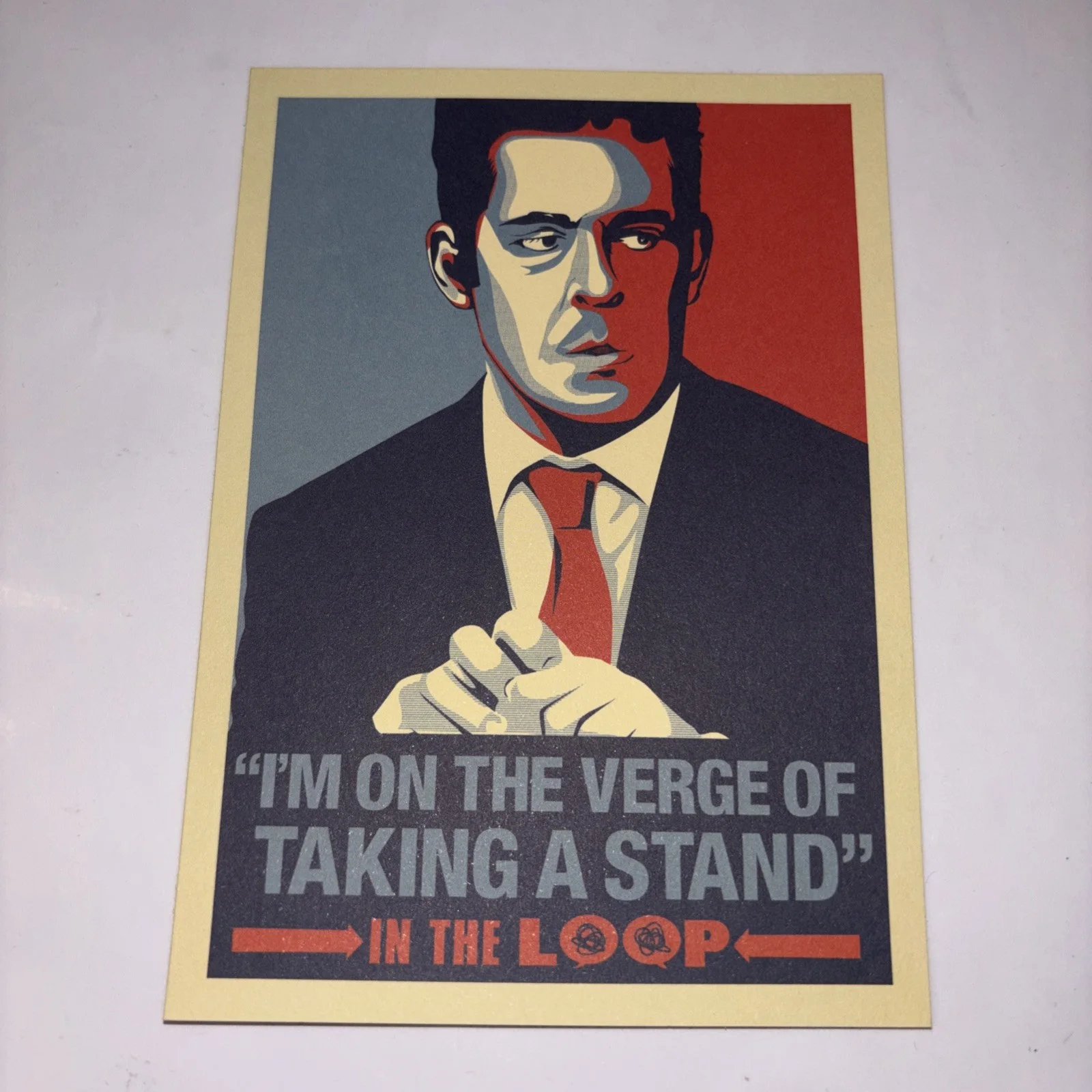 IN THE LOOP Film 6 X 4.5 Inch Approx Promotional Cards, изображение 2