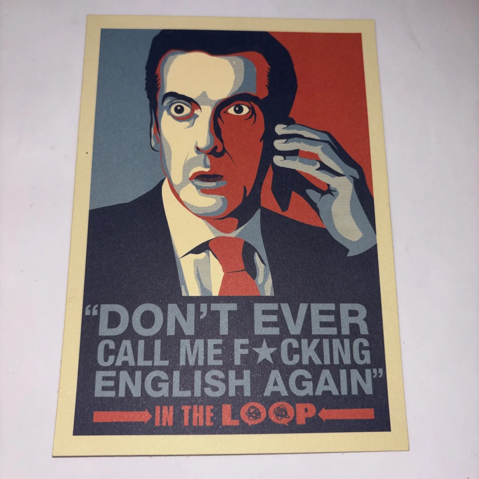 IN THE LOOP Film 6 X 4.5 Inch Approx Promotional Cards, изображение 4