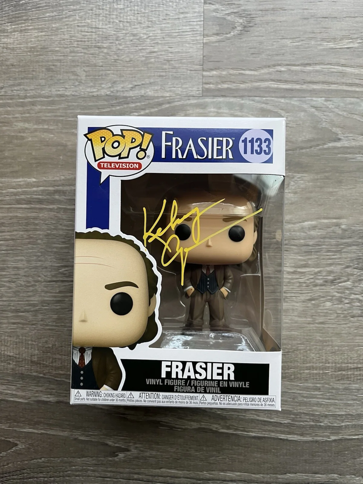 Kelsey Grammer — Kelsey Grammer Signed Frasier Funko Pop JSA COA #1133, изображение 2