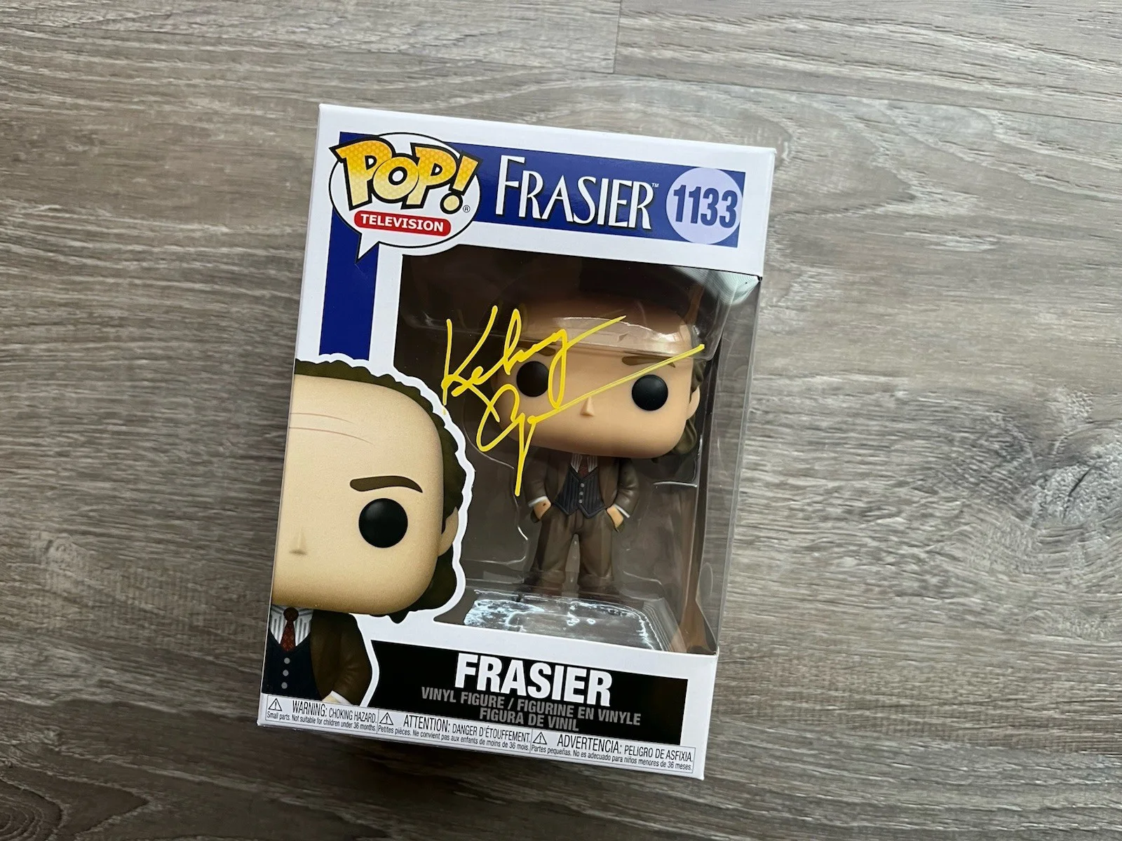 Kelsey Grammer — Kelsey Grammer Signed Frasier Funko Pop JSA COA #1133, изображение 5