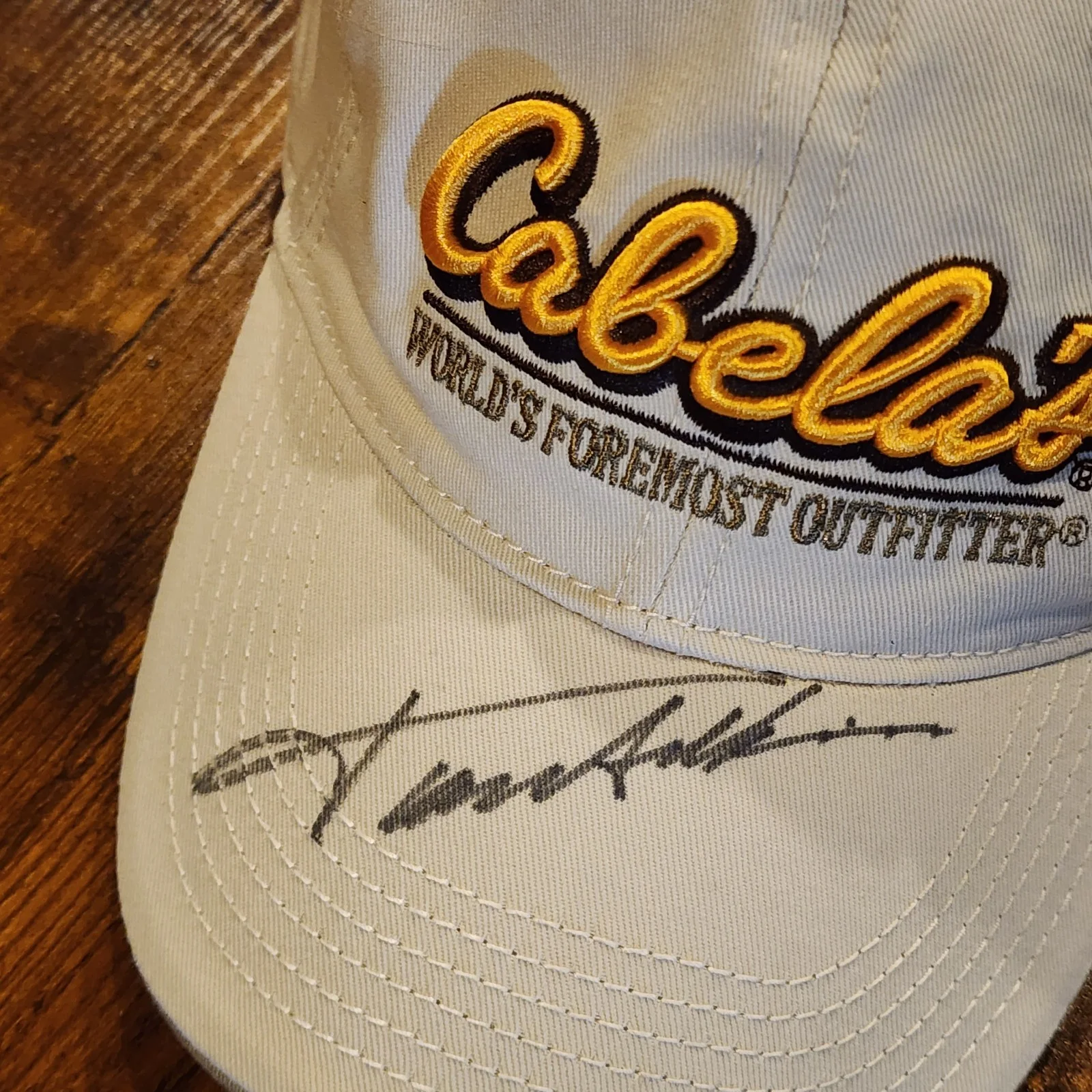 Cabellas Hat With Trace Adkins Autograph, image 2