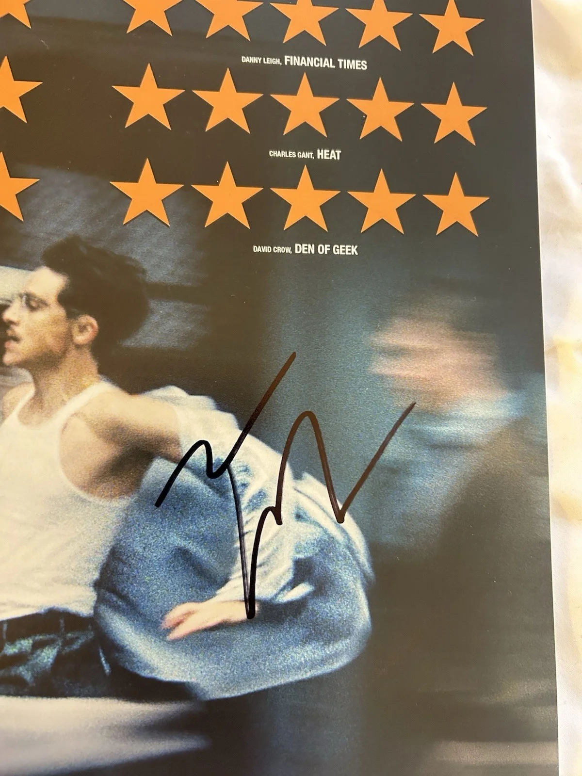 Timothee Chalamet — Timothee Chalamet Signed Marty Supreme 12x18 Poster Autographed JSA COA, изображение 3