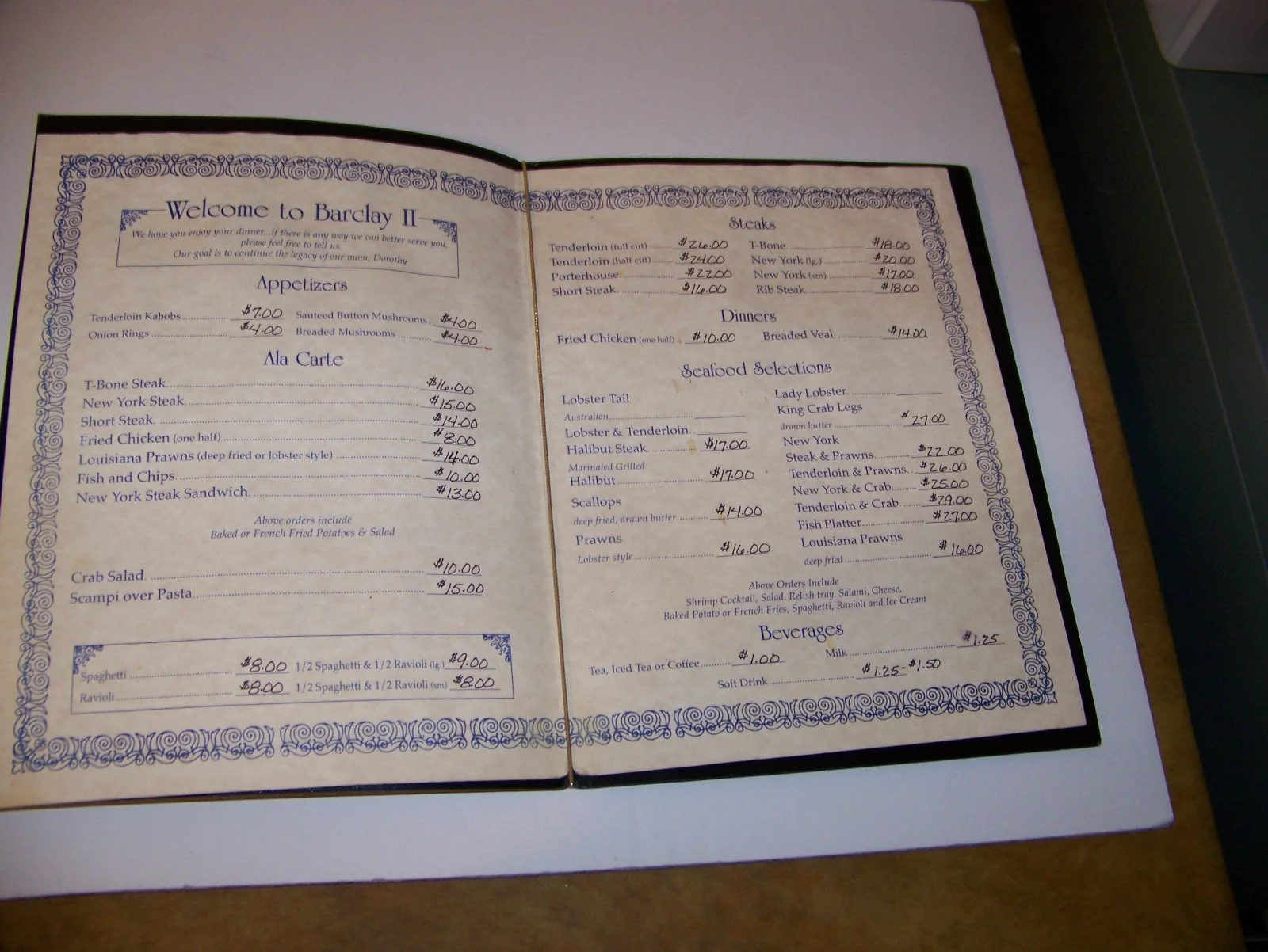 Evel Knievel Signed Autographed Menu Motorcycle Daredevil Week Anaconda Montana, изображение 4