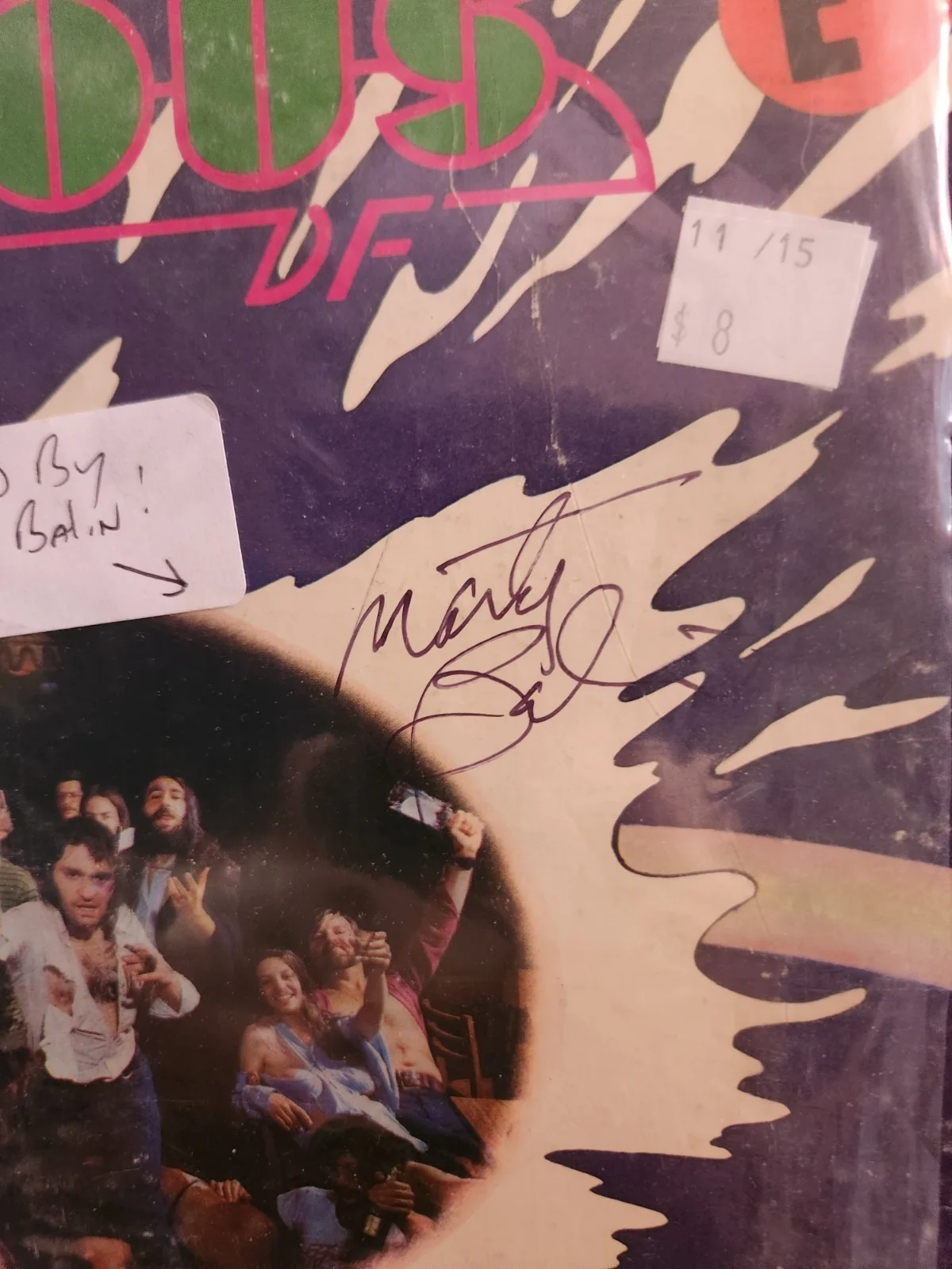 MARTY BALIN BODACIOUS DF LP SIGNED TWICE, image 2