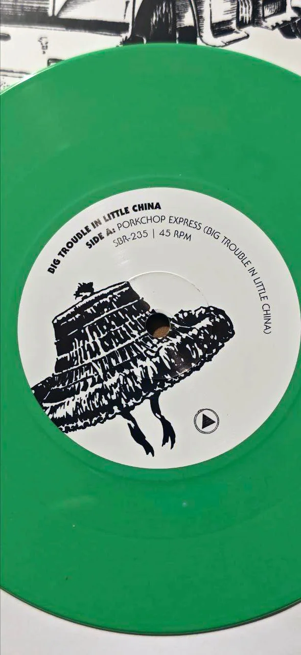 NEW 7" NM "Big Trouble in Little China" Carpenter 45 Vinyl Sacred Bones 2019, изображение 2