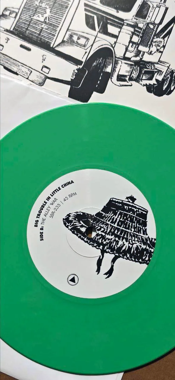 NEW 7" NM "Big Trouble in Little China" Carpenter 45 Vinyl Sacred Bones 2019, изображение 3