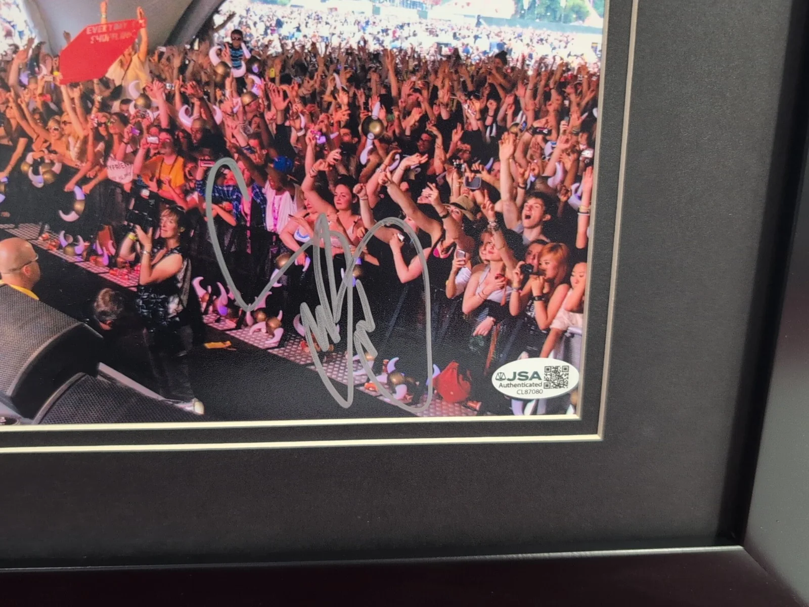 Lmfao — LMFAO Party Rock signed 8x10 photo JG Autographs + JSA COA Custom Frame, изображение 4