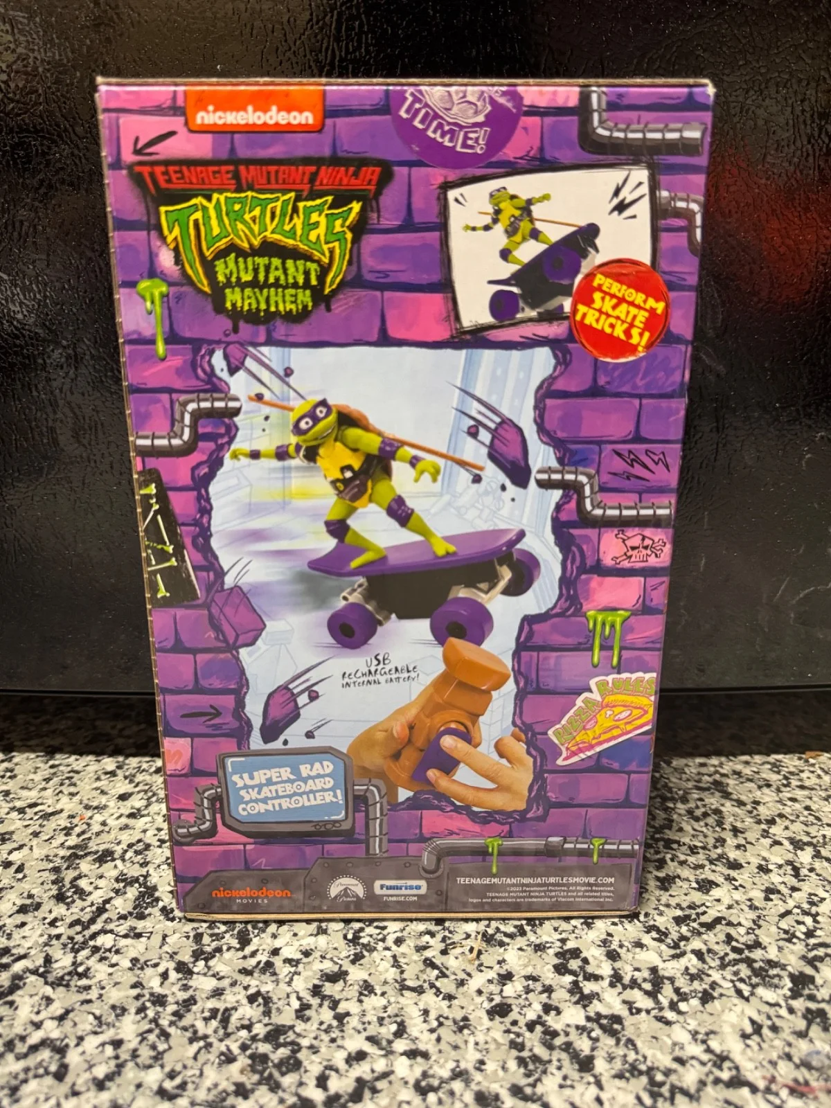 Vanilla Ice — VANILLA ICE signed autographed TMNT DONNIE Toy w/ COA JSA CK63700, изображение 4