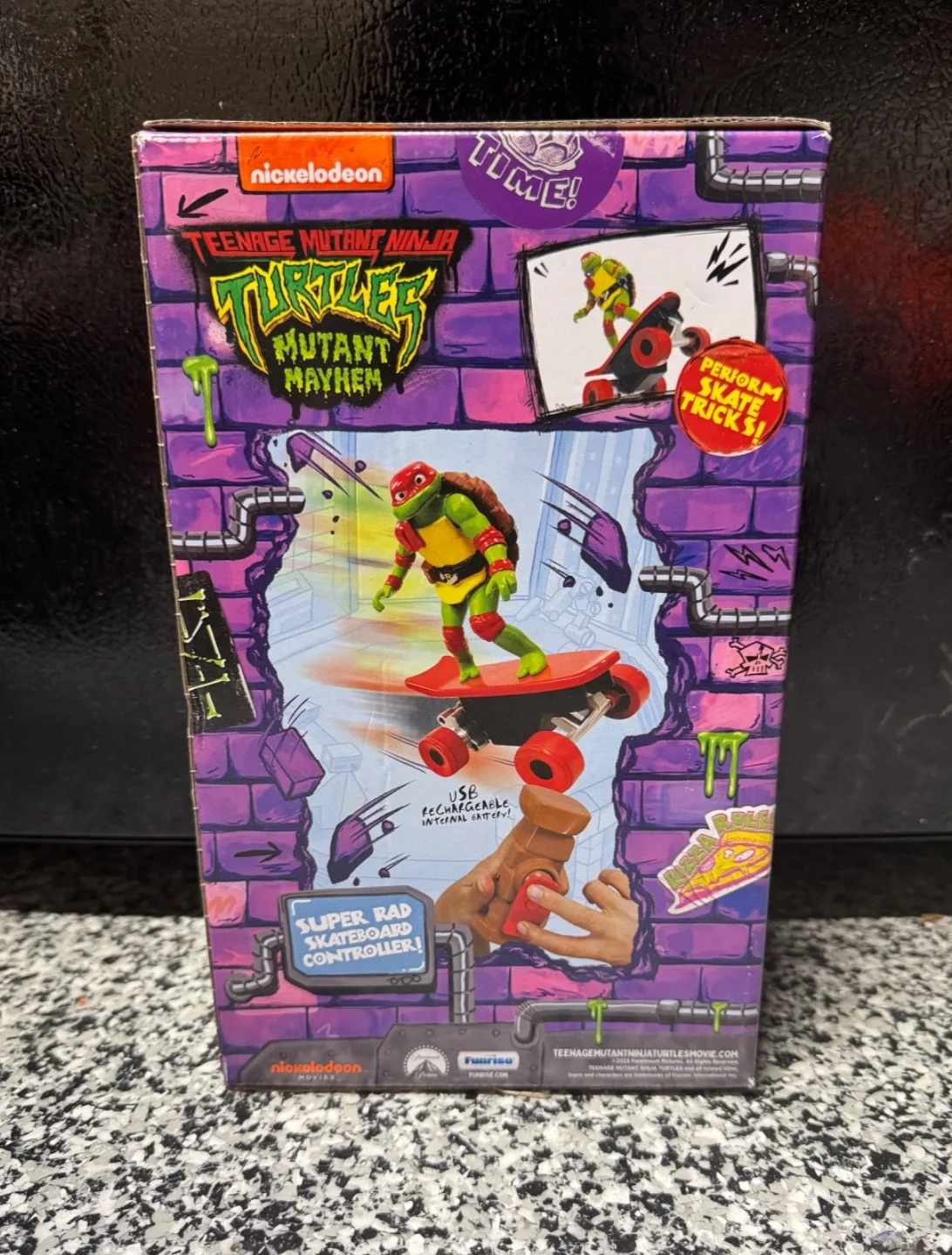 Vanilla Ice — VANILLA ICE signed autographed TMNT RAPH Toy w/ COA JSA CK63702, image 4