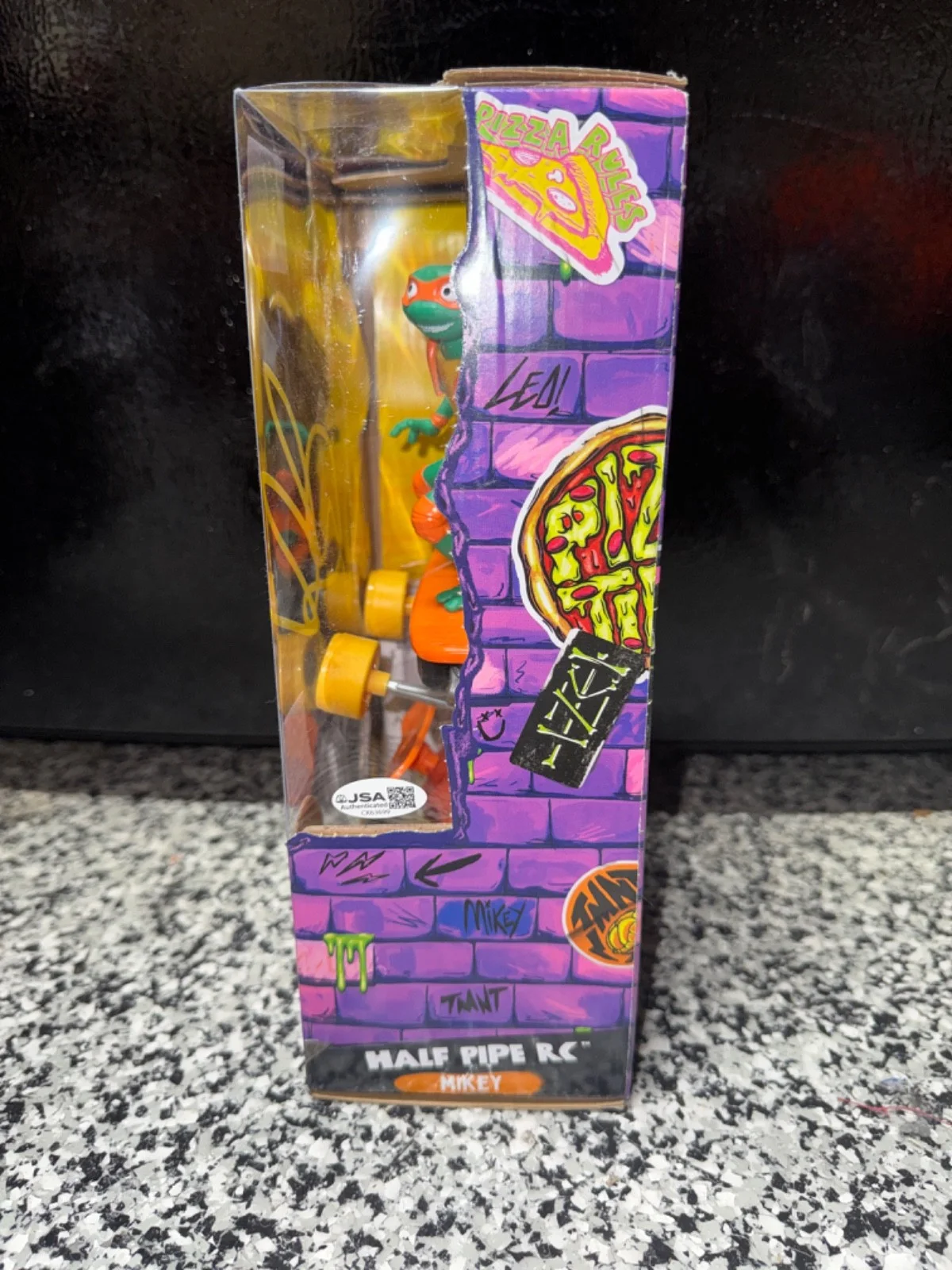 Vanilla Ice — VANILLA ICE signed autographed TMNT MICKEY Toy w/ COA JSA CK63699, image 3