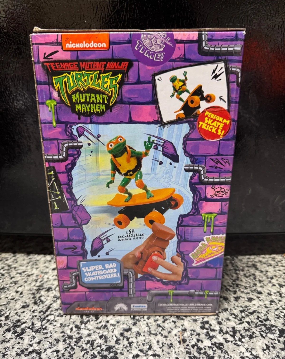 Vanilla Ice — VANILLA ICE signed autographed TMNT MICKEY Toy w/ COA JSA CK63699, image 4
