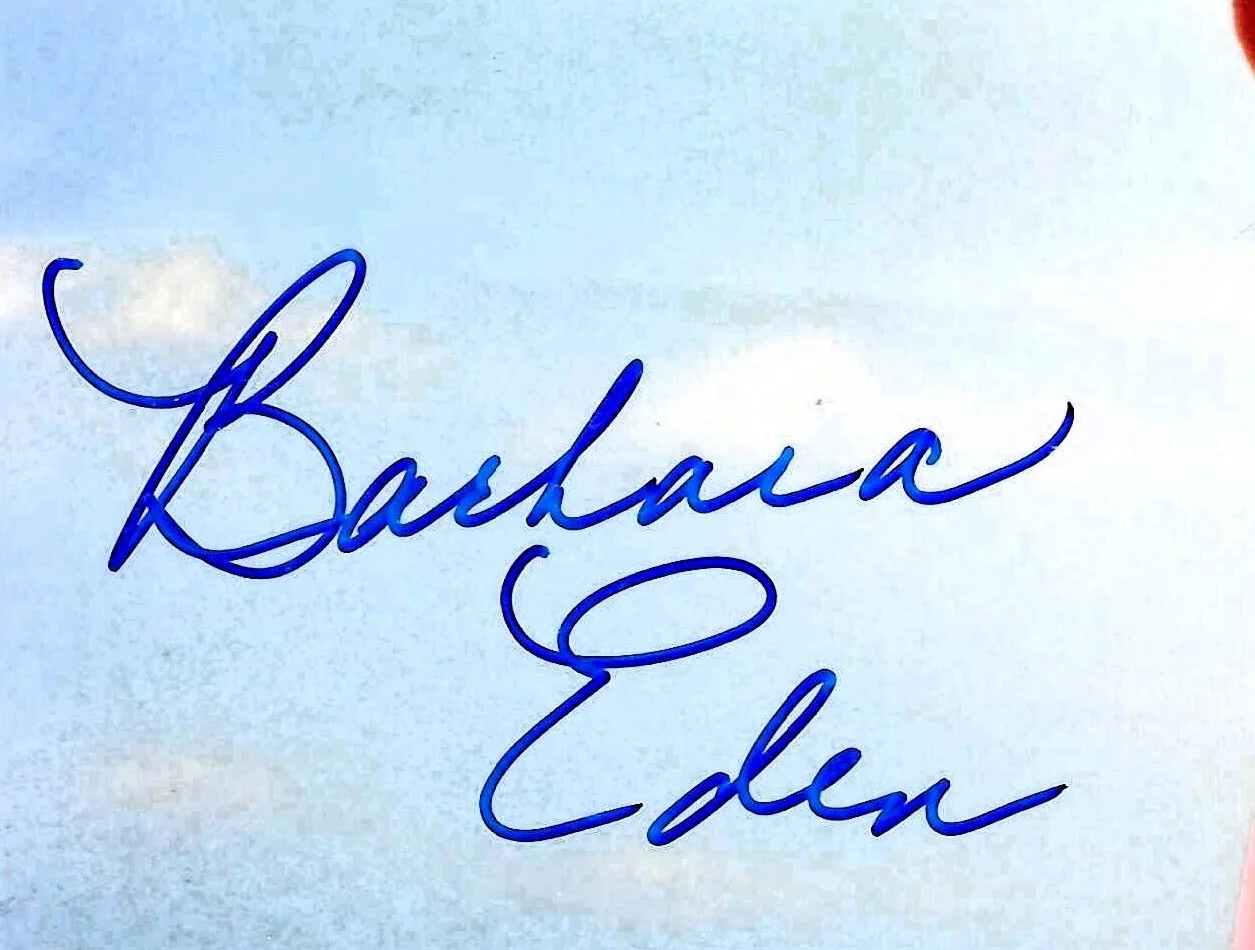 Barbara Eden — BARBARA EDEN "in person" SIGNED I Dream Of Jeannie 8X10 with UCAA COA, изображение 2