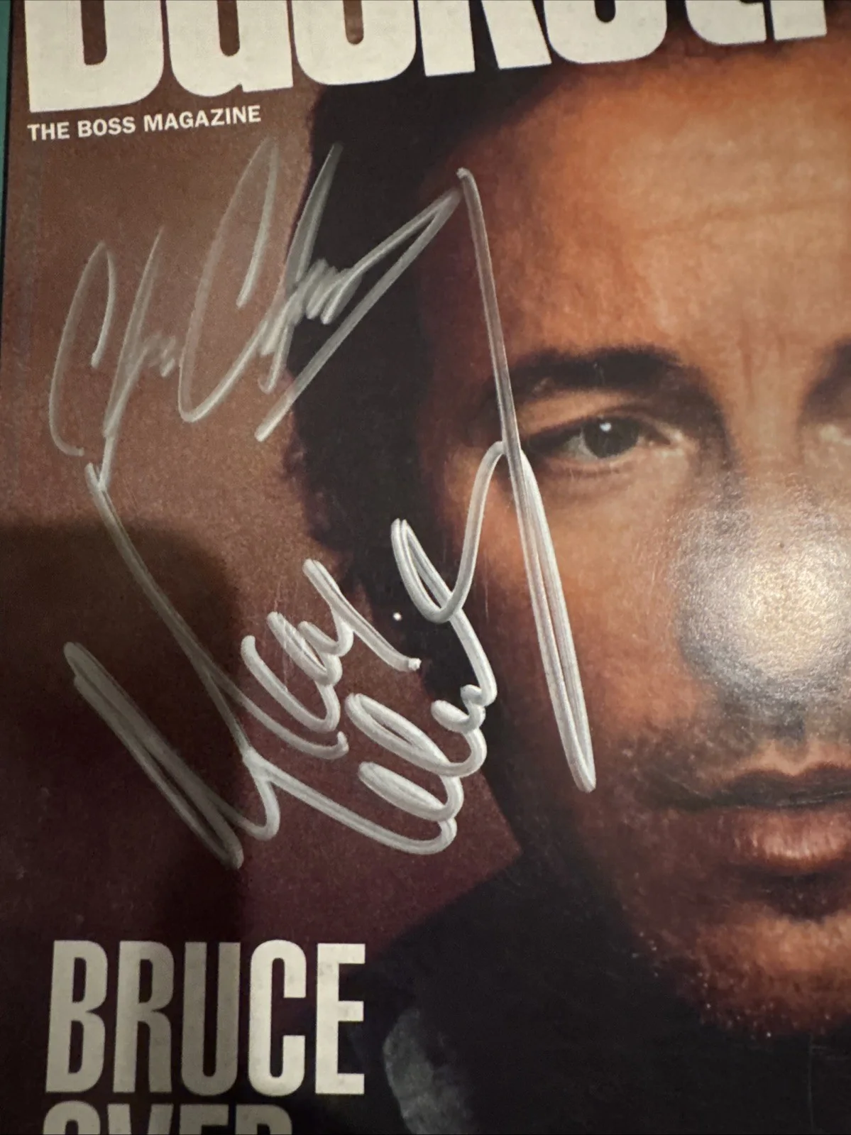 Clarence Clemons , Signed Backstreets Springsteen JSA COA Auto, image 2
