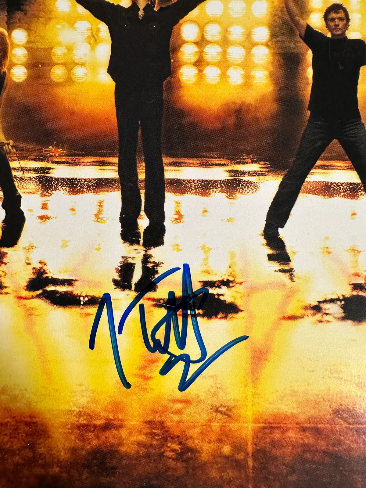 Joe Elliott Phil Collen Signed Def Leppard Yeah Album Cover (JSA), image 2