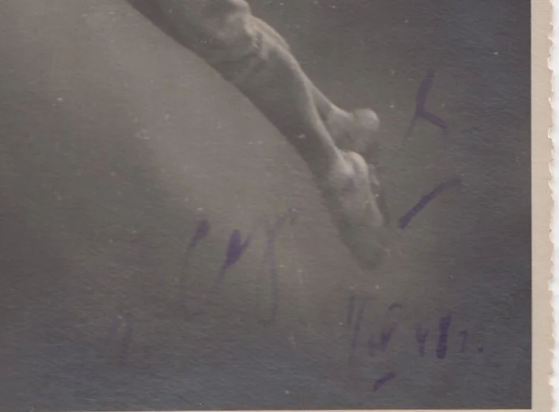 Konstantin Sergeyev — 1948 Autograph Russian Ballet Dancer Konstantin Sergeyev Mariinsky Theatre photo, image 2