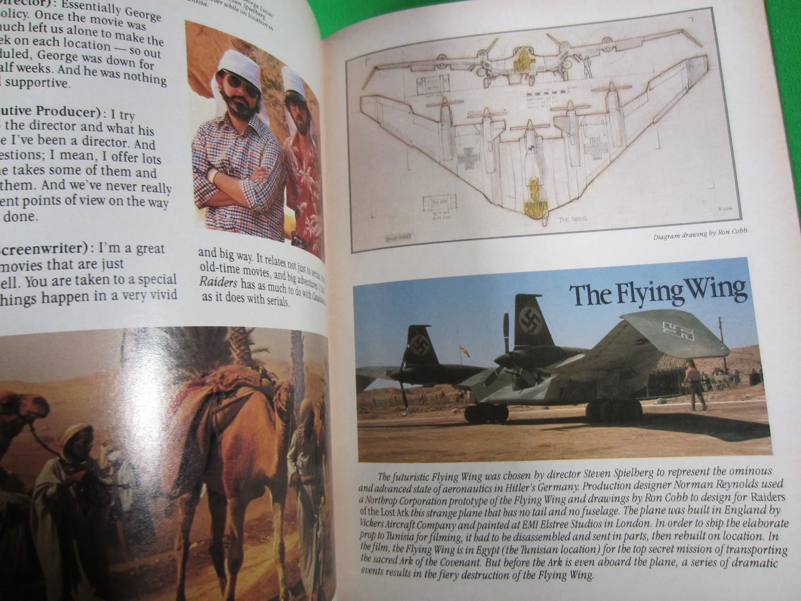 RAIDERS OF THE LOST ARK Collector's Album vintage 1981 film Movie Special, изображение 3