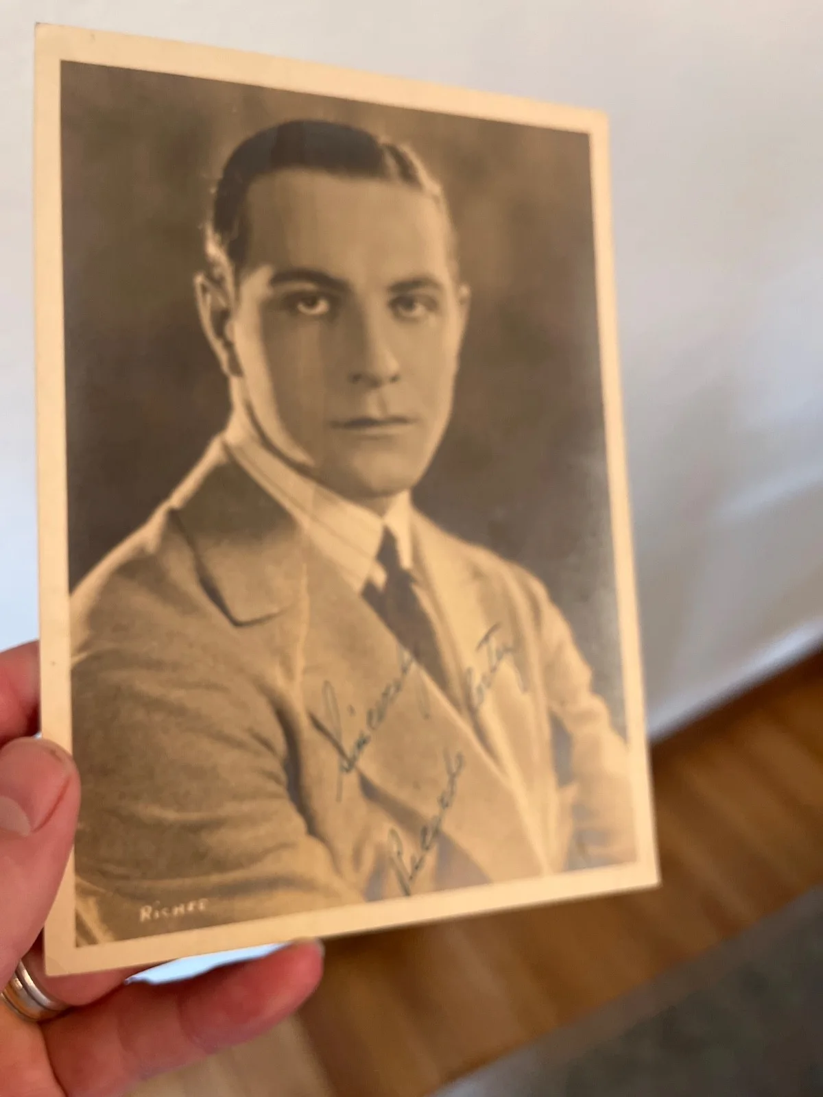 Ricardo Cortez — Ricardo Cortez (d. 1977) Signed Autographed Vintage 5x7 Photo READ, изображение 2