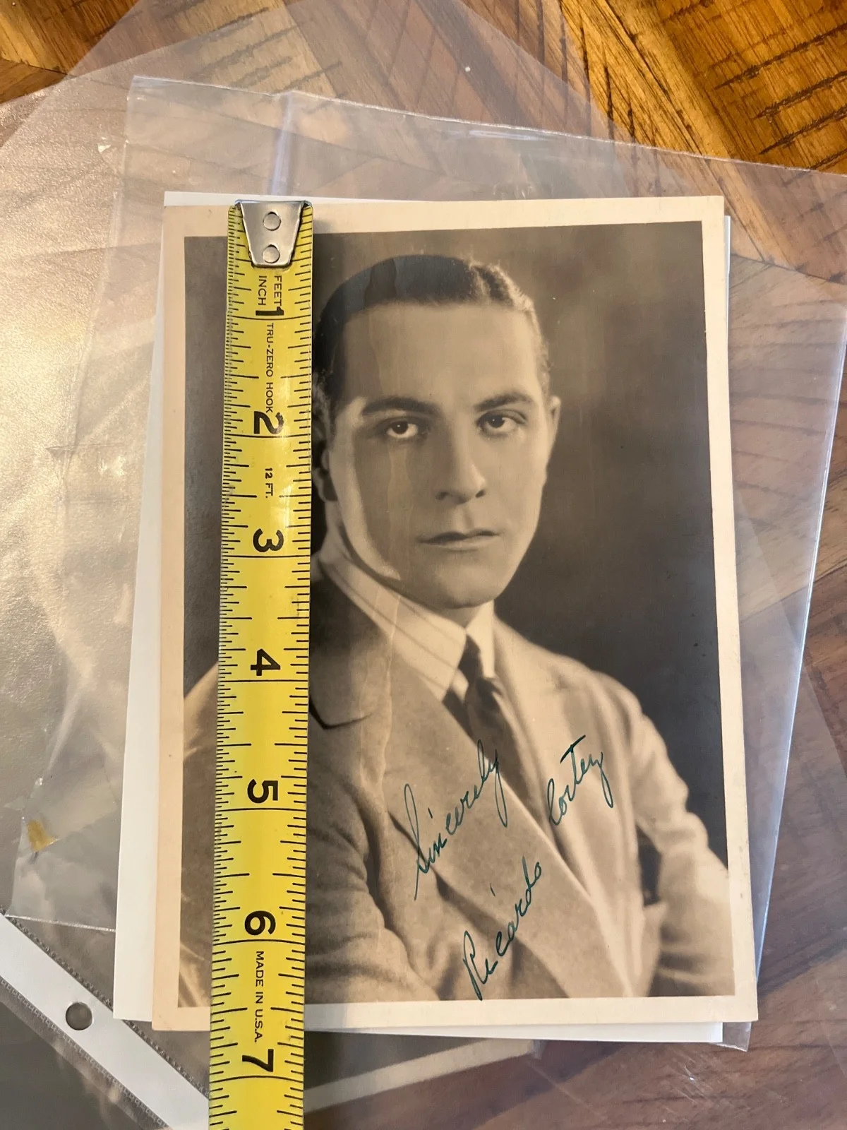 Ricardo Cortez — Ricardo Cortez (d. 1977) Signed Autographed Vintage 5x7 Photo READ, изображение 5