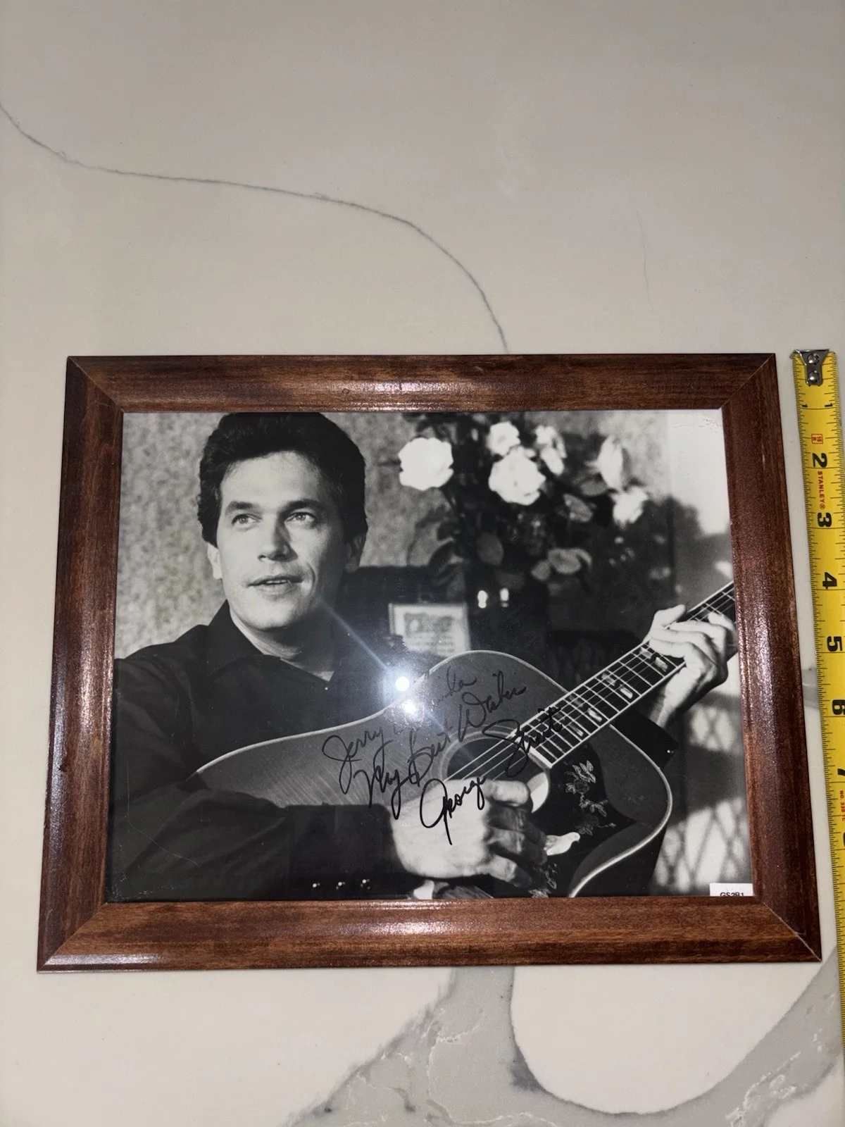 George Strait Signed And Inscribed Pure Country Photo - 8x10 Pic In Wooden Frame, изображение 4