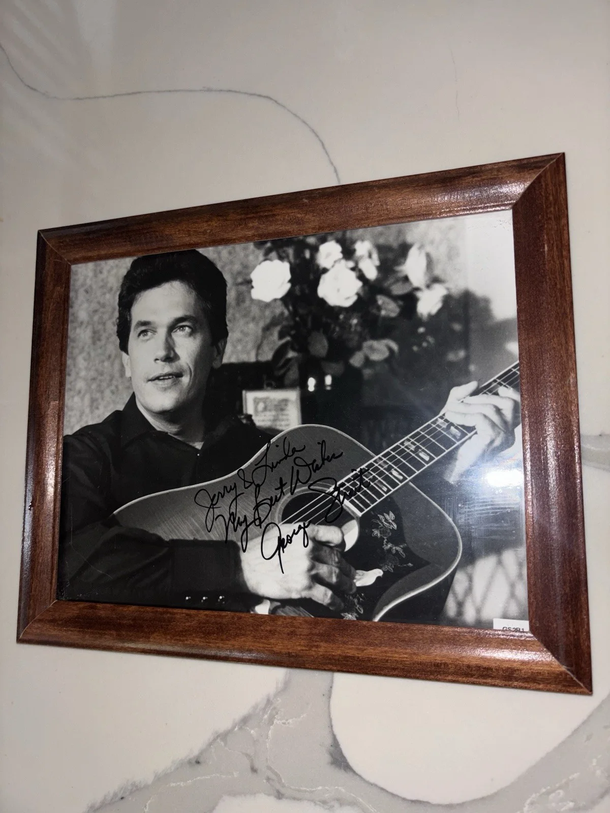 George Strait Signed And Inscribed Pure Country Photo - 8x10 Pic In Wooden Frame, изображение 5