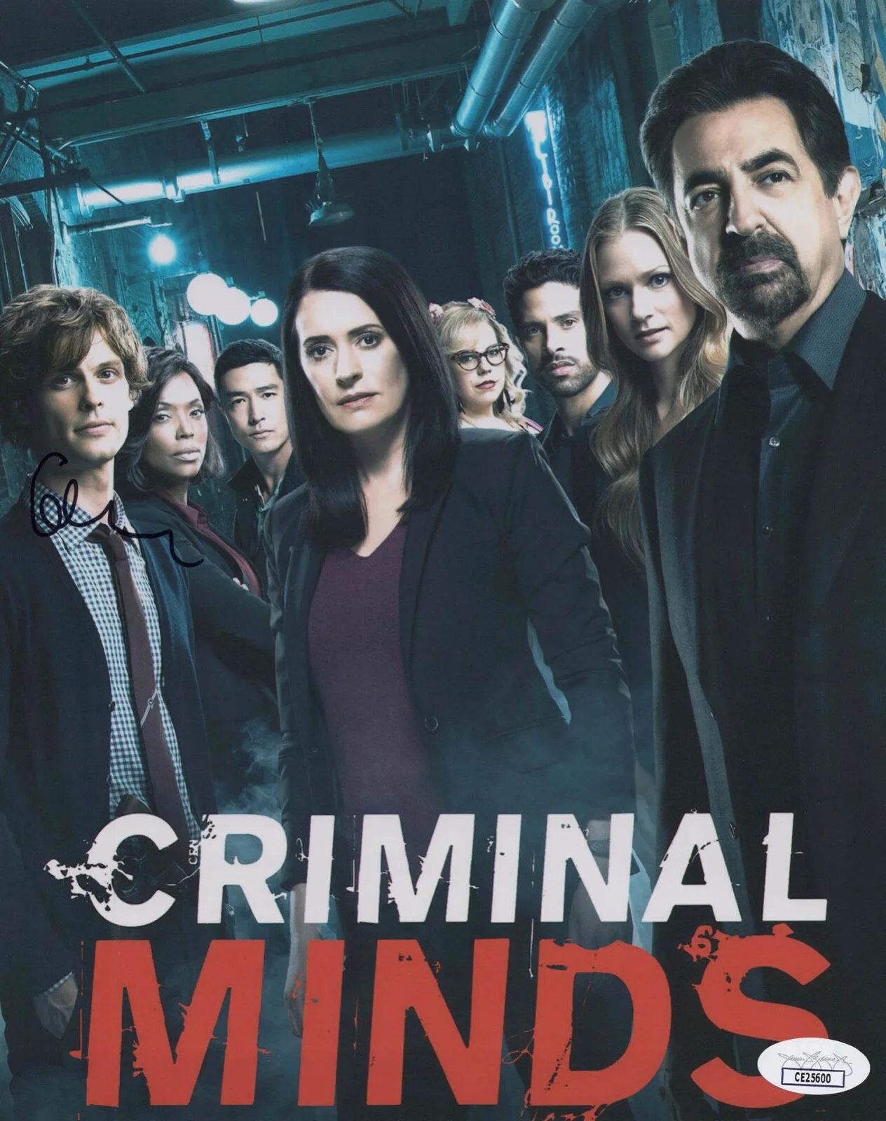 Matthew Gray Gubler — Matthew Gray Gubler signed "CRIMINAL MINDS" 8x10 Photo h EXCT PROOF Reid JSA COA, изображение 5