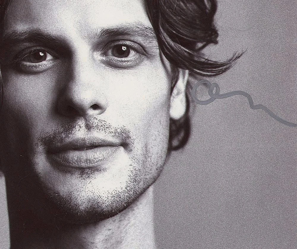 Matthew Gray Gubler — Matthew Gray Gubler signed 8x10 Photo EXACT PROOF c Hot SEXY Criminal Minds ACOA, изображение 5