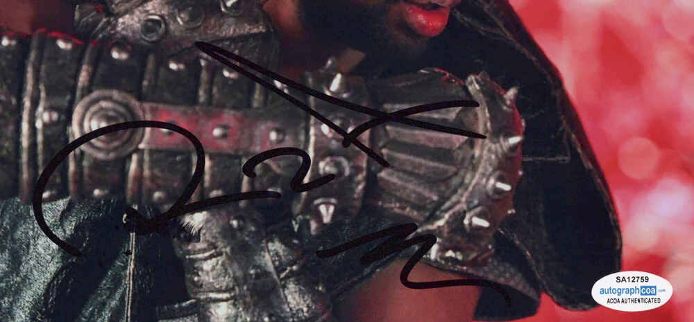 RZA — RZA signed "MAN WITH IRON FISTS" 8x10 Photo a Auto PROOF Wu Tang Clan ACOA COA, изображение 4