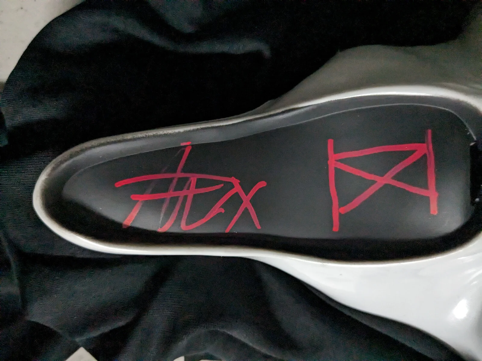 SPENCER CHARNAS Signed Ice Nine Kills Ghostface Mask IX Inscription JSA white, image 2